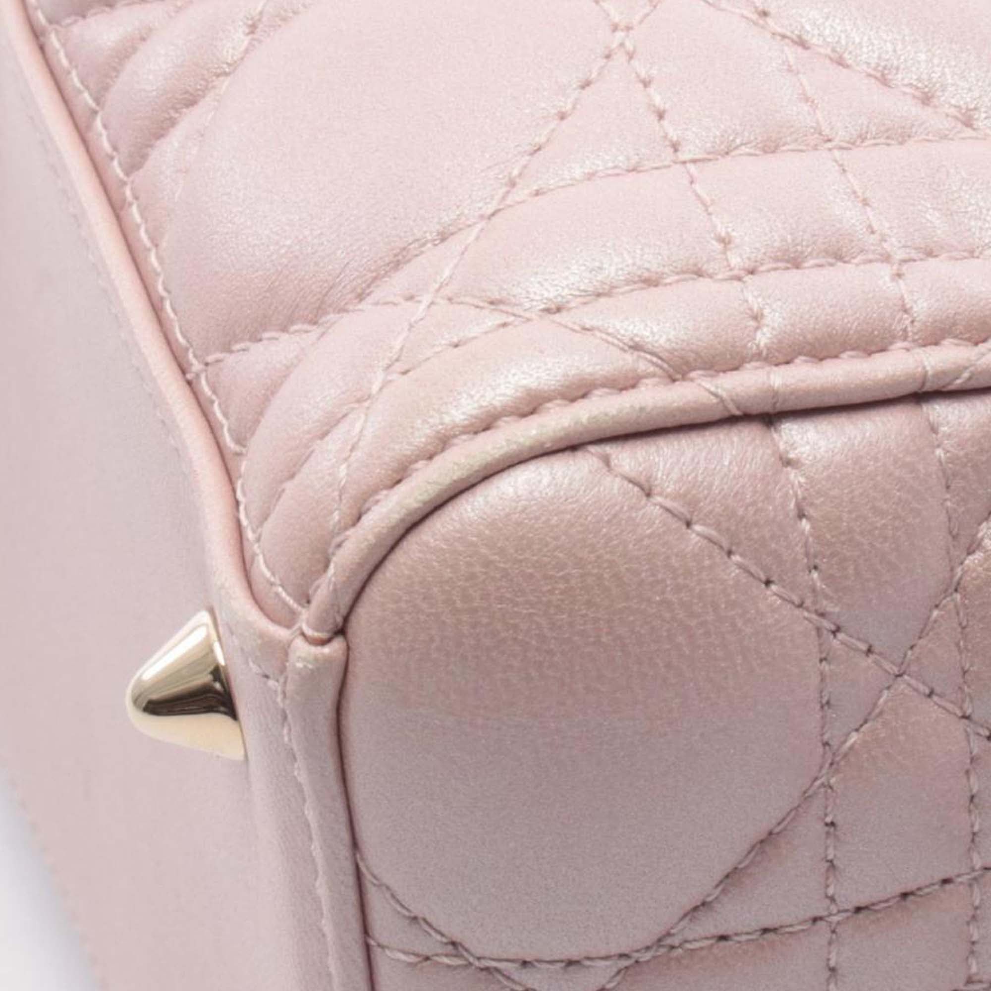 Dior Medium Iridescent Lambskin Cannage Lady Dior Size ONE SIZE - 8 Thumbnail