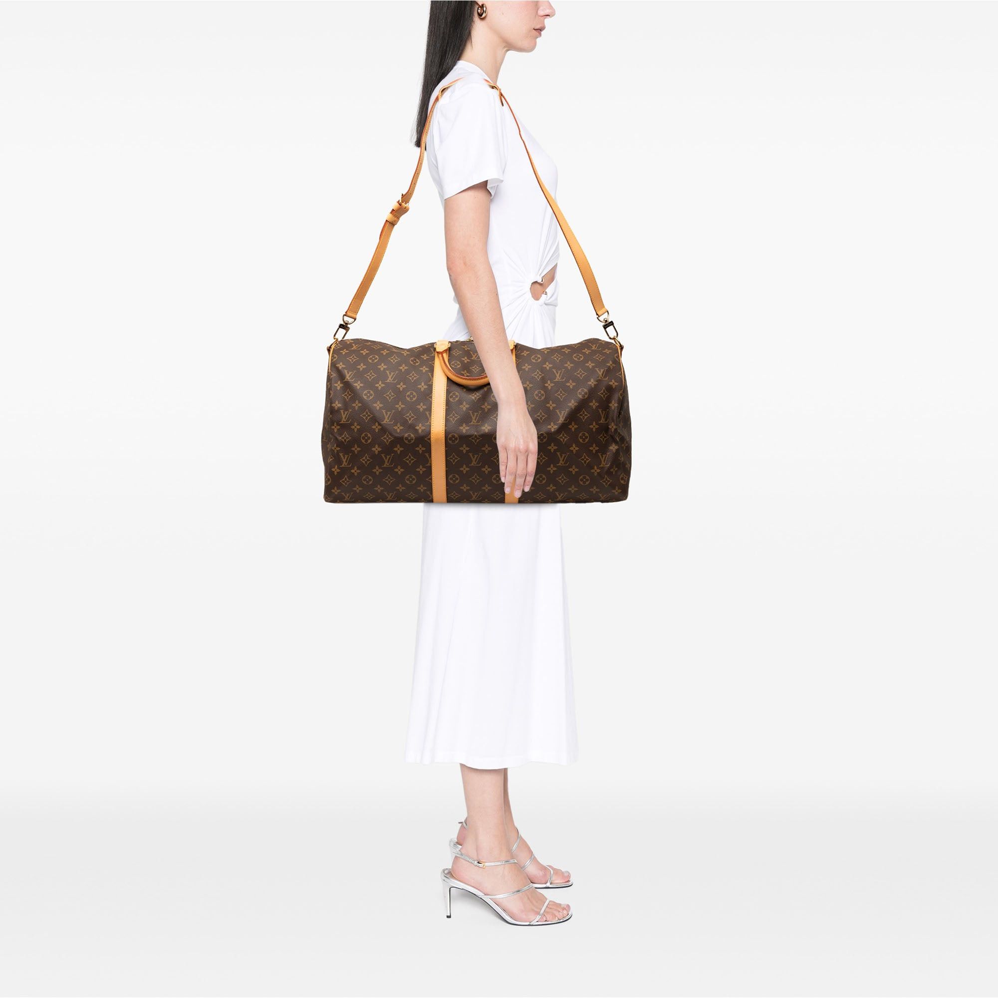 Louis Vuitton Monogram Keepall Bandouliere 55 Size ONE SIZE - 9 Thumbnail