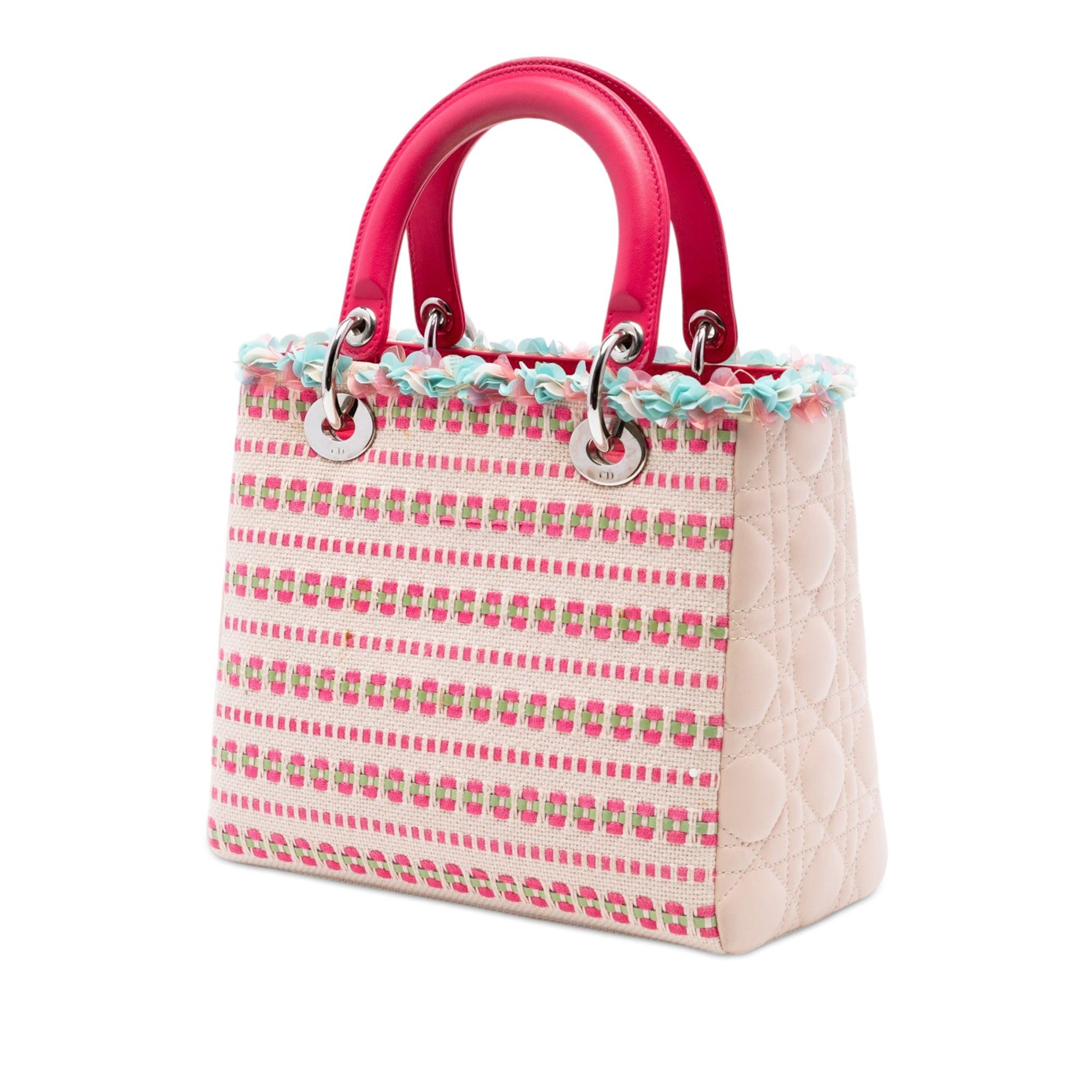Dior Medium Tweed Sequin Lady Dior Size ONE SIZE - 2 Thumbnail