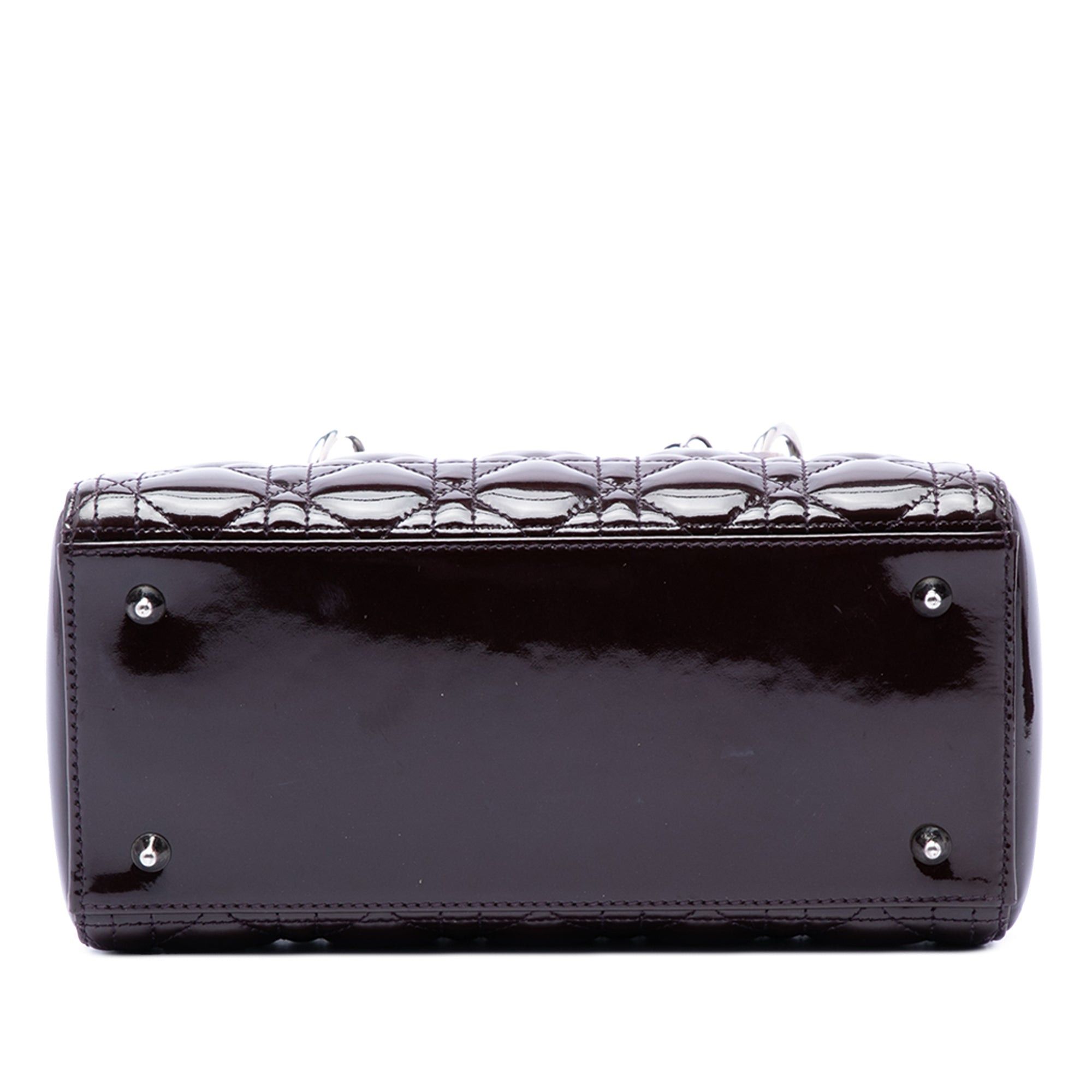 Dior Medium Patent Cannage Lady Dior Size ONE SIZE - 3 Thumbnail