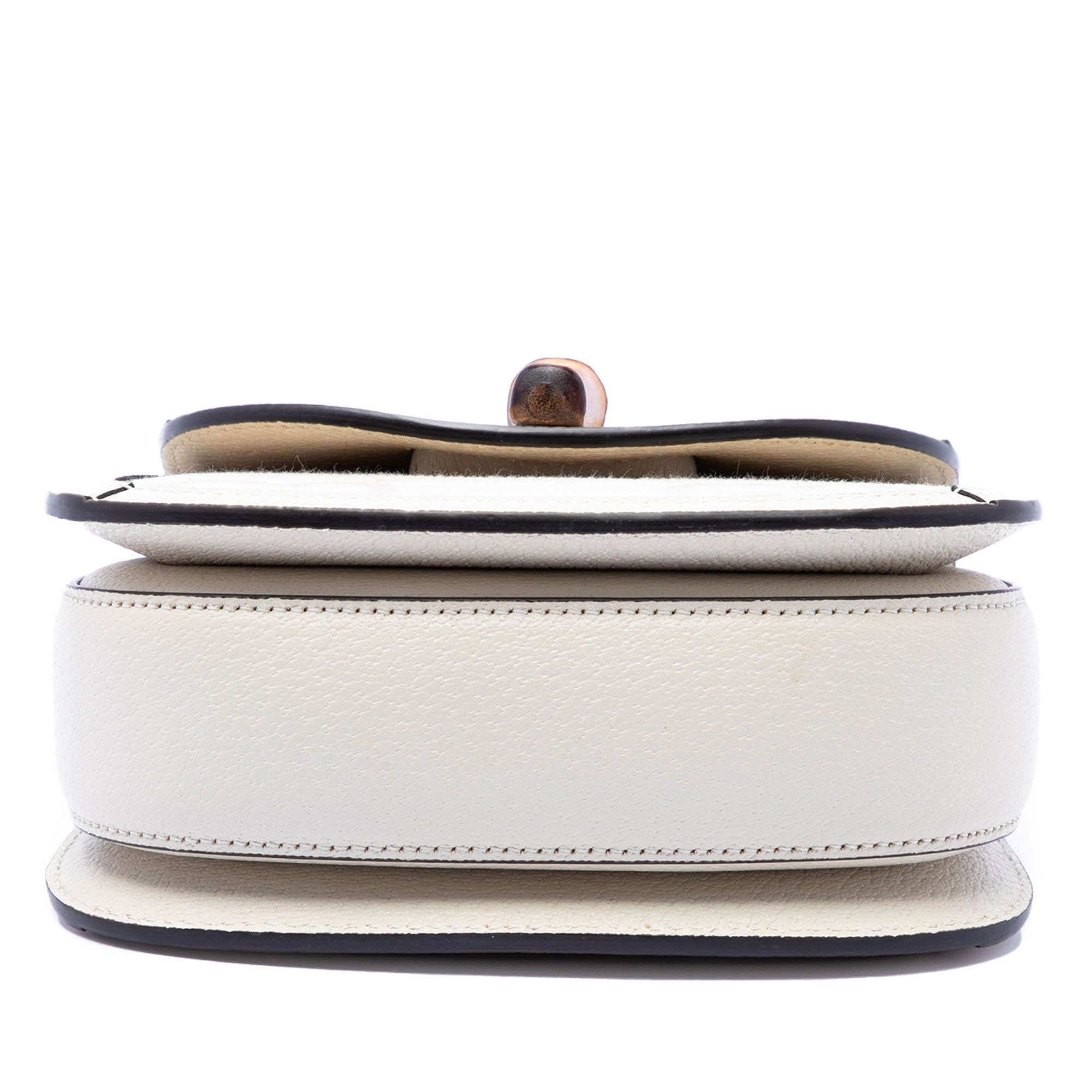 Gucci Mini Jumbo GG Canvas 1947 Web Bamboo Top Handle Bag Size ONE SIZE - 3 Thumbnail