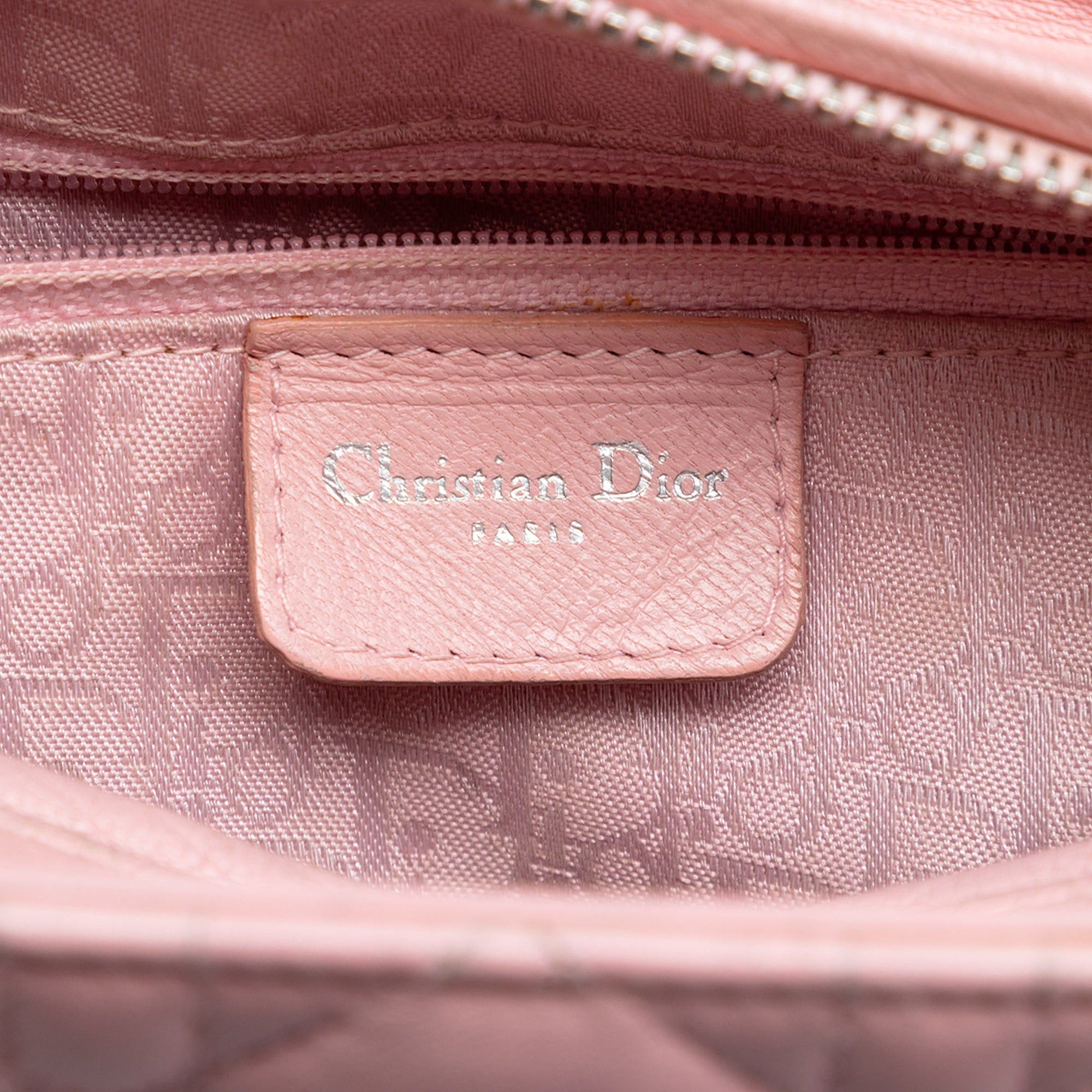Dior Medium Lambskin Cannage Lady Dior Size ONE SIZE - 5 Thumbnail