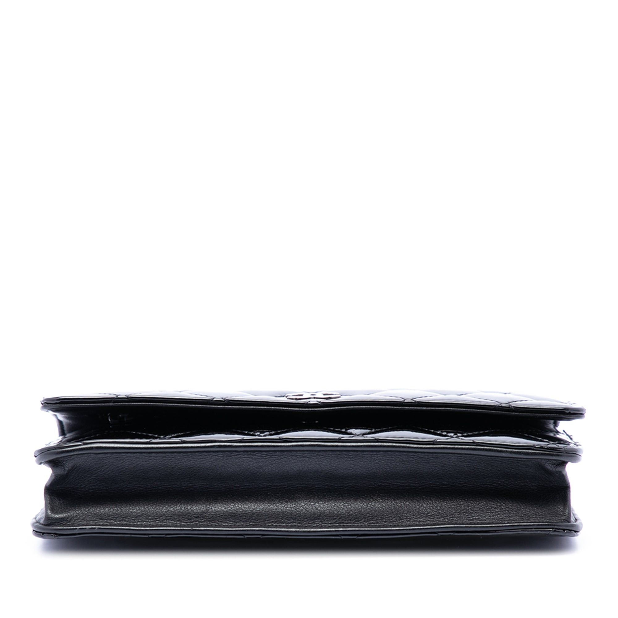 Chanel CC Quilted Patent Wallet On Chain Size ONE SIZE - 3 Thumbnail