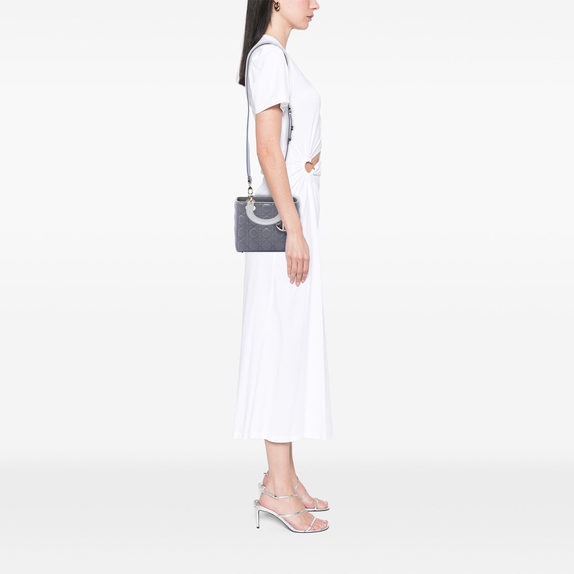 Dior Small Lambskin Cannage My ABCDior Lady Dior Size ONE SIZE - 6 Thumbnail