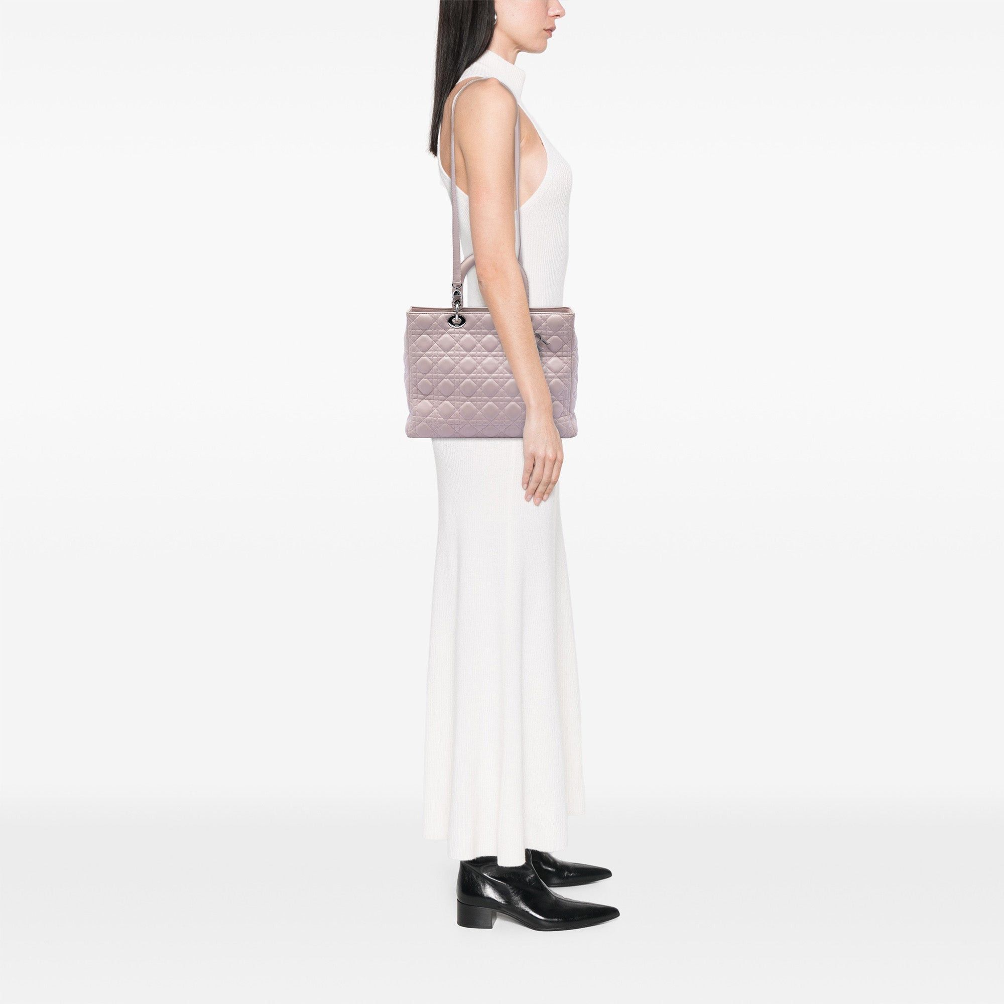 Dior Large Lambskin Cannage Lady Dior Size ONE SIZE - 5 Thumbnail