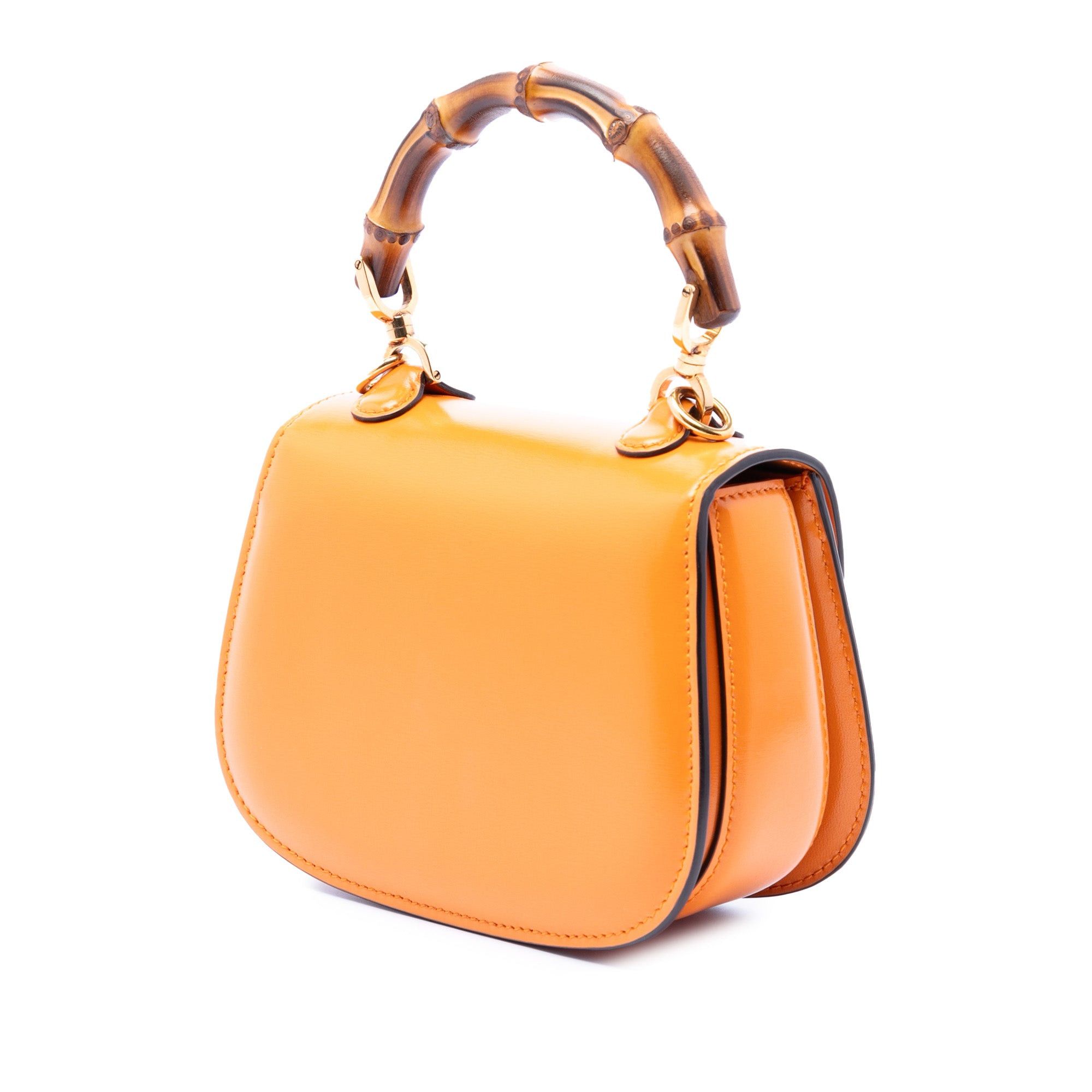 Gucci Mini Calfskin 1947 Bamboo Top Handle Bag Size ONE SIZE - 2 Thumbnail