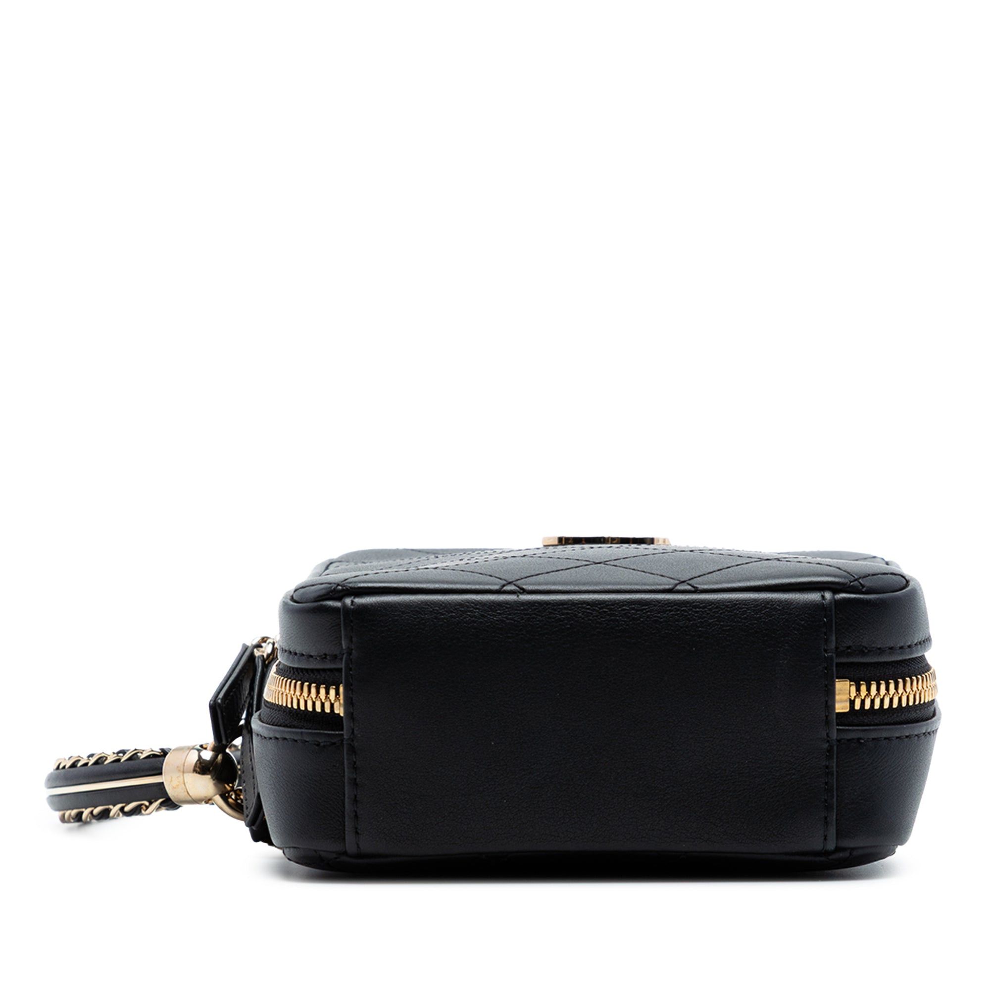Chanel Calfskin Stitched Cup Of Tea Vanity Case Size ONE SIZE - 3 Thumbnail