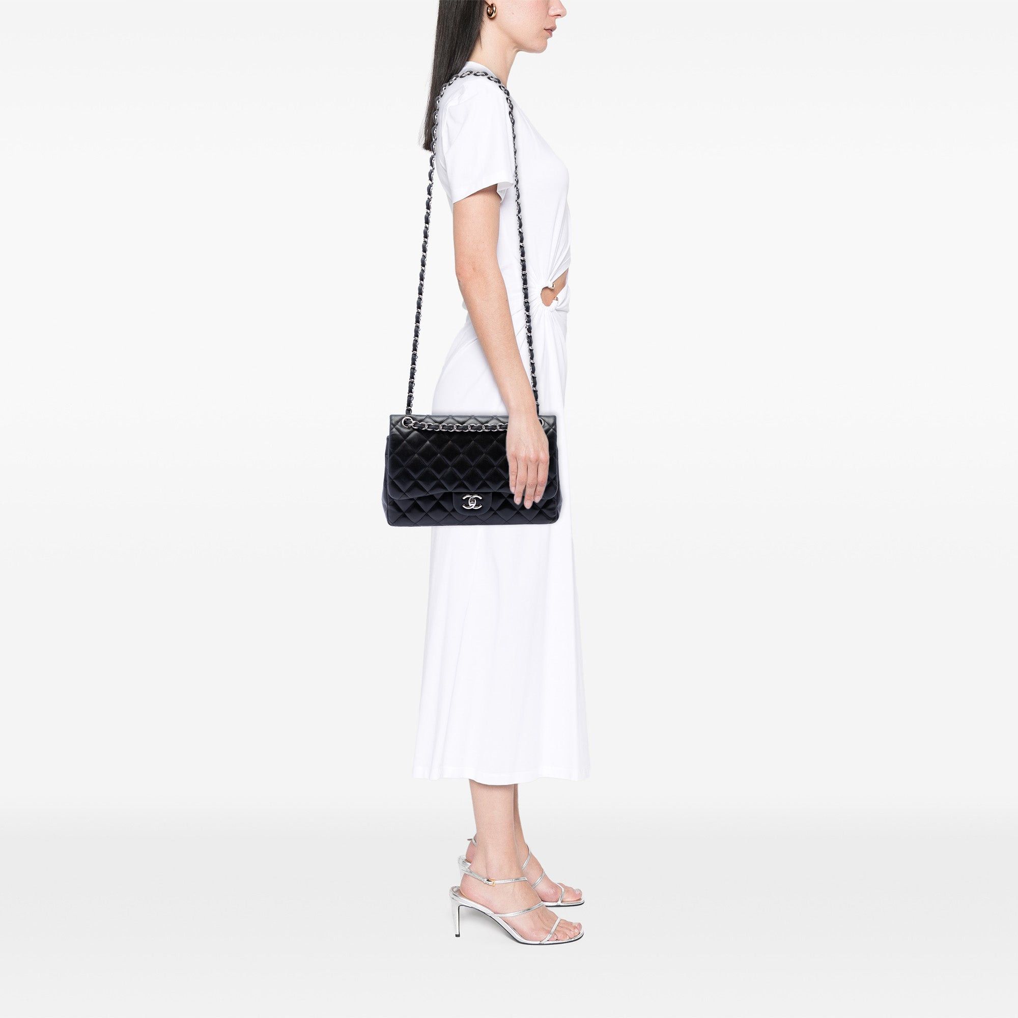 Chanel Jumbo Classic Lambskin Double Flap Size ONE SIZE - 6 Thumbnail