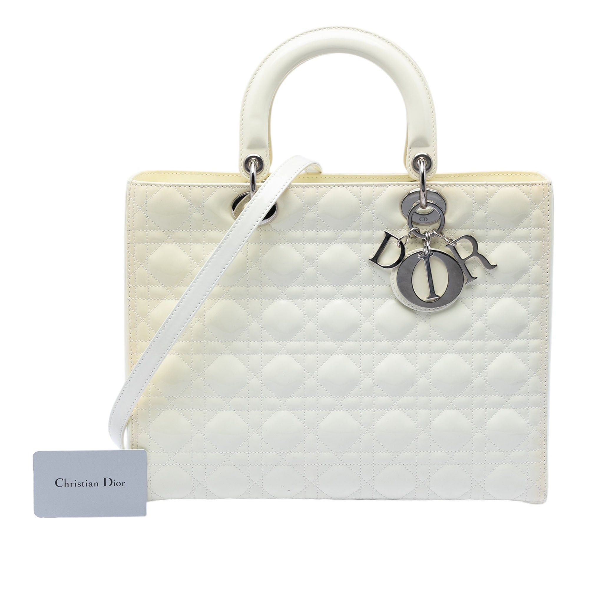 Dior Large Lambskin Cannage Lady Dior Size ONE SIZE - 7 Thumbnail