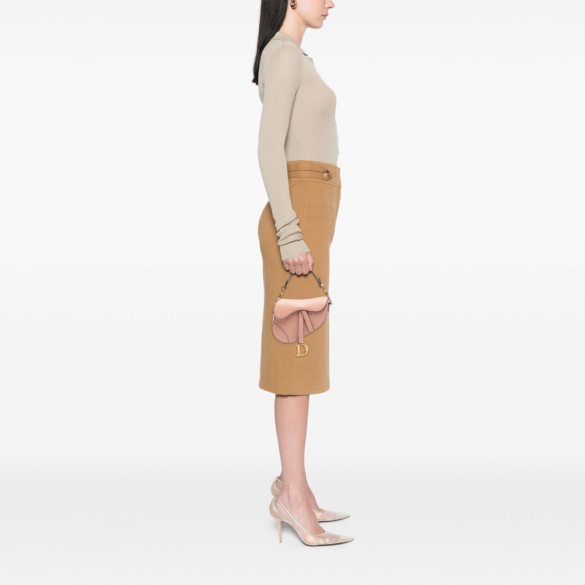 Dior Mini Goatskin Saddle Bag Size ONE SIZE - 6 Thumbnail