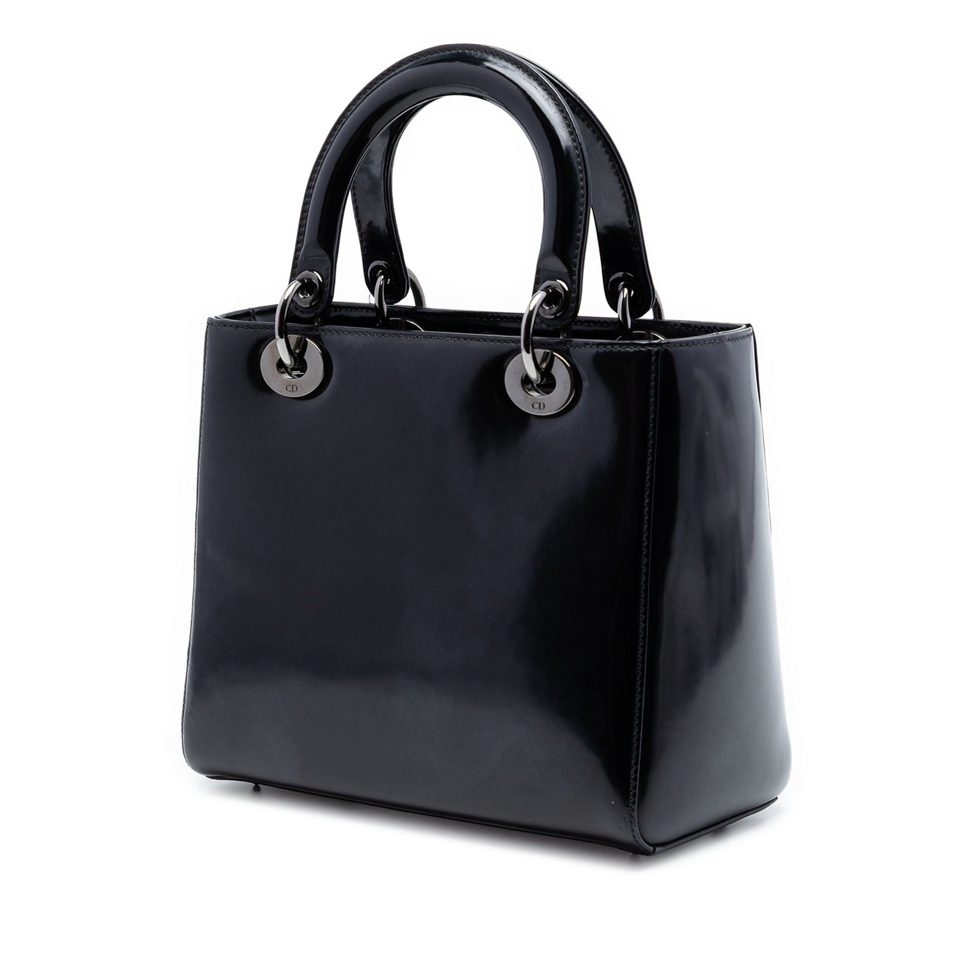 Dior Medium Patent Lady Dior Size ONE SIZE - 2 Thumbnail