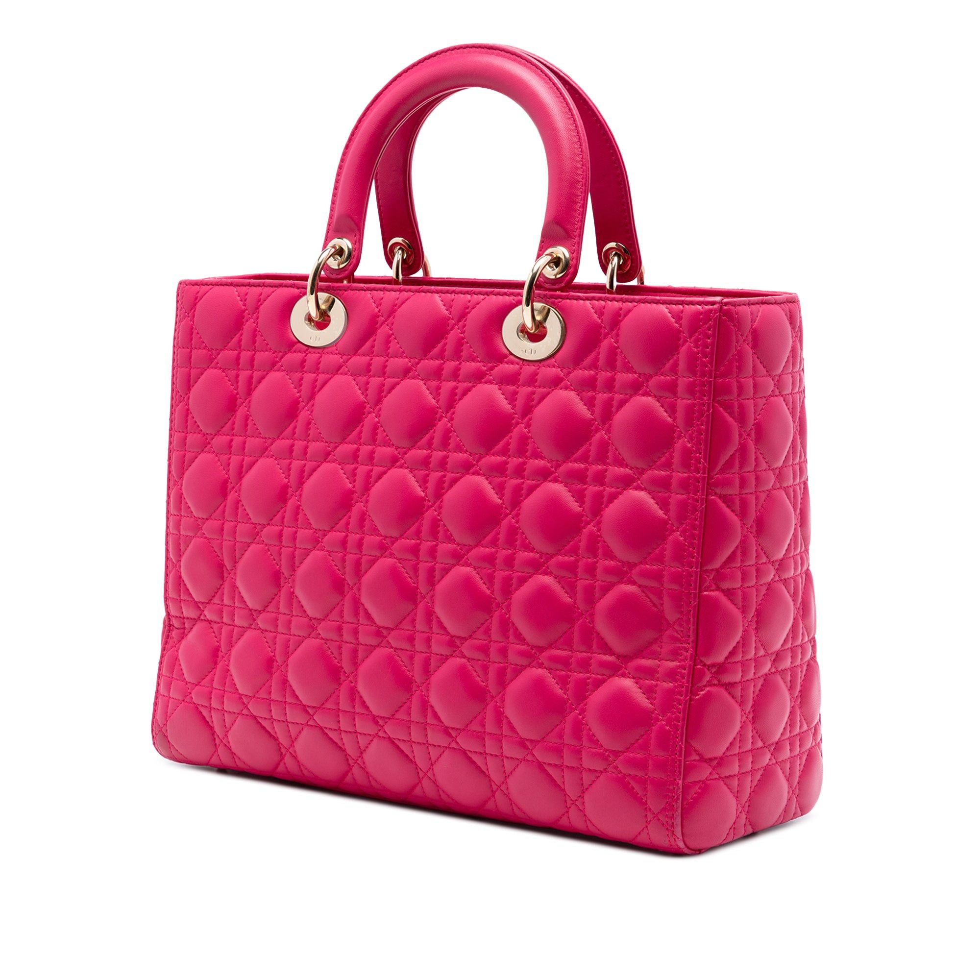 Dior Large Lambskin Cannage Lady Dior Size ONE SIZE - 2 Thumbnail