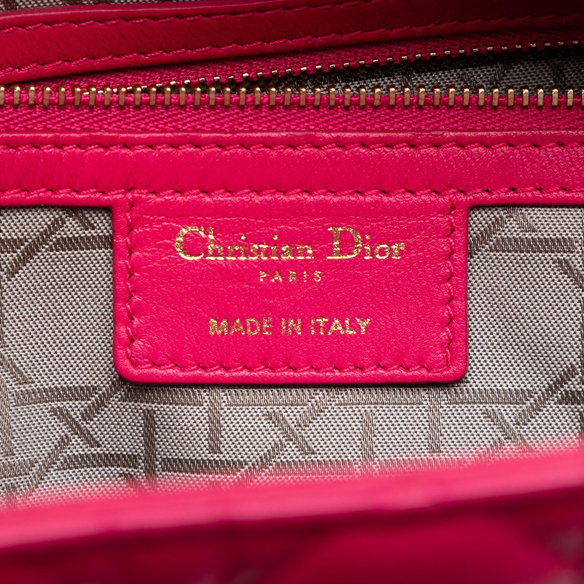 Dior Large Lambskin Cannage Lady Dior Size ONE SIZE - 5 Thumbnail