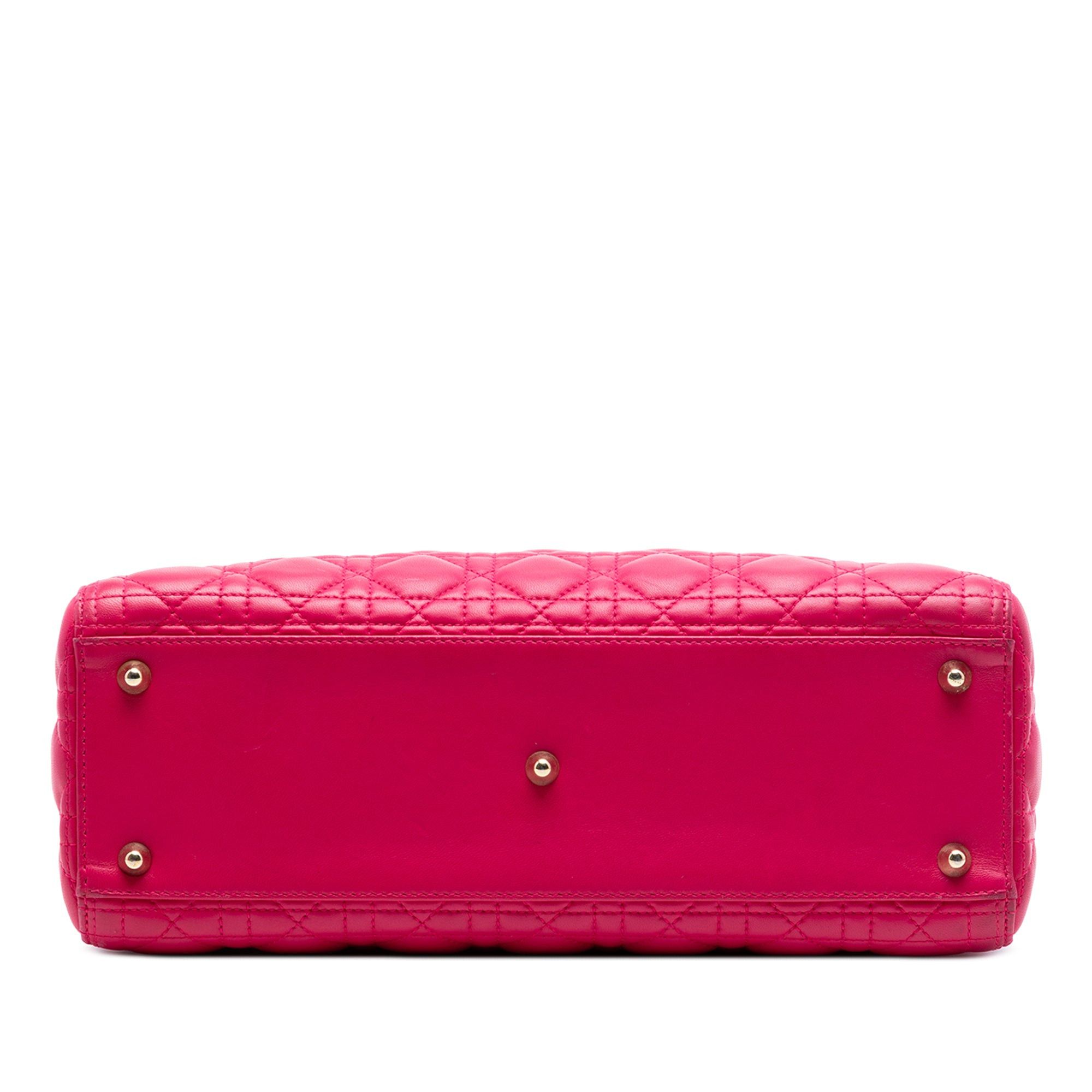 Dior Large Lambskin Cannage Lady Dior Size ONE SIZE - 3 Thumbnail