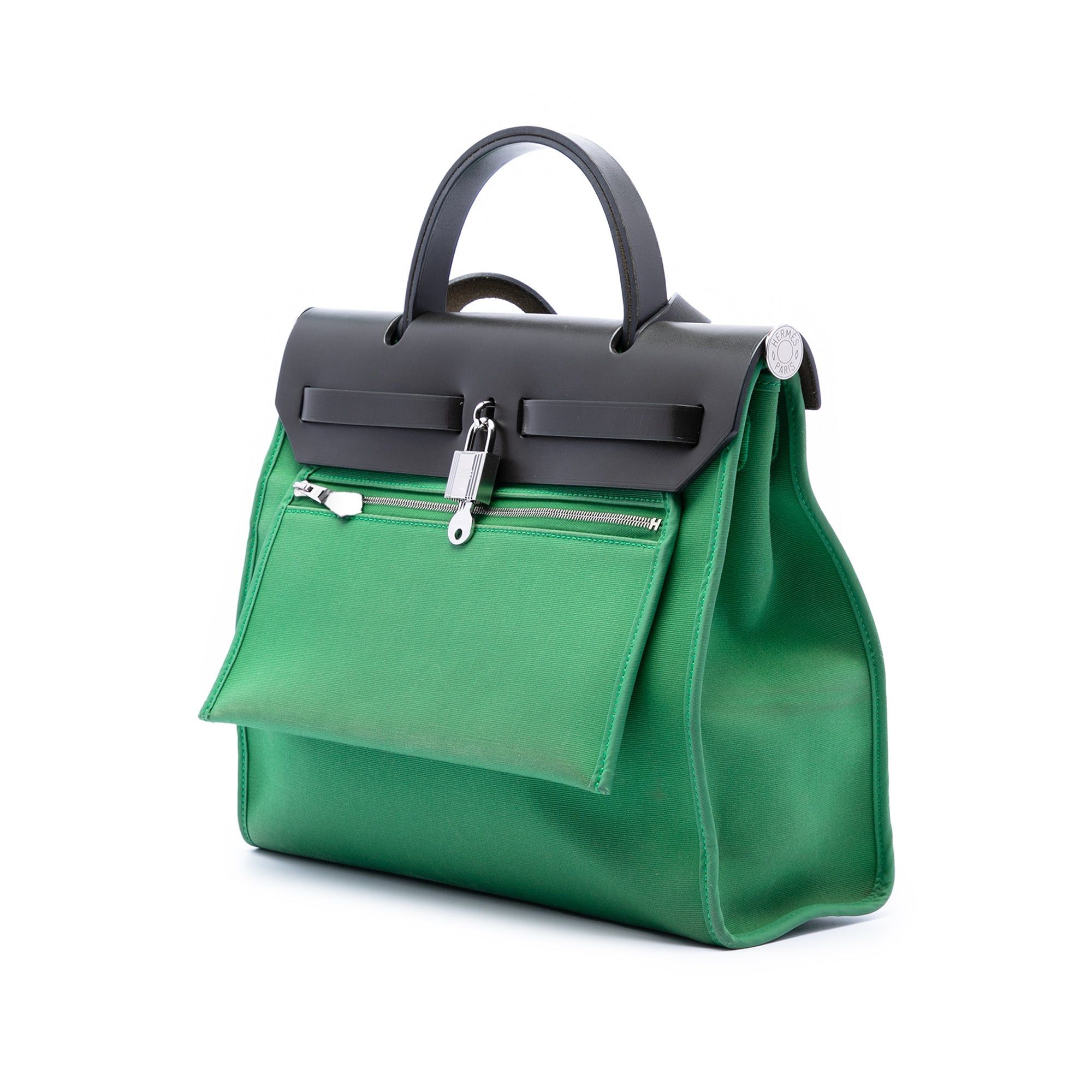 Hermes Military Toile and Vache Hunter Herbag Zip 31 Size ONE SIZE - 2 Thumbnail