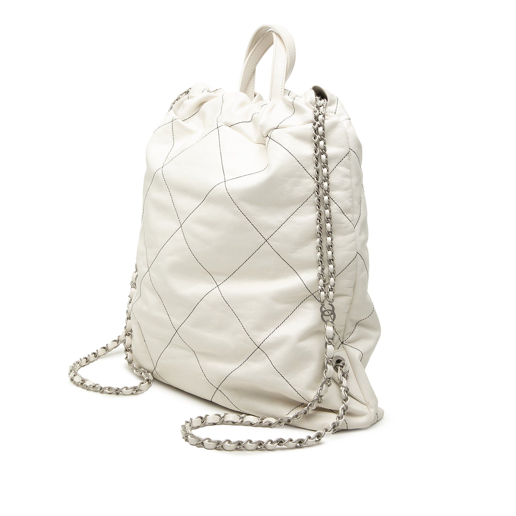 Chanel Large Quilted Shiny Calfskin 22 Backpack Size ONE SIZE - 2 Thumbnail