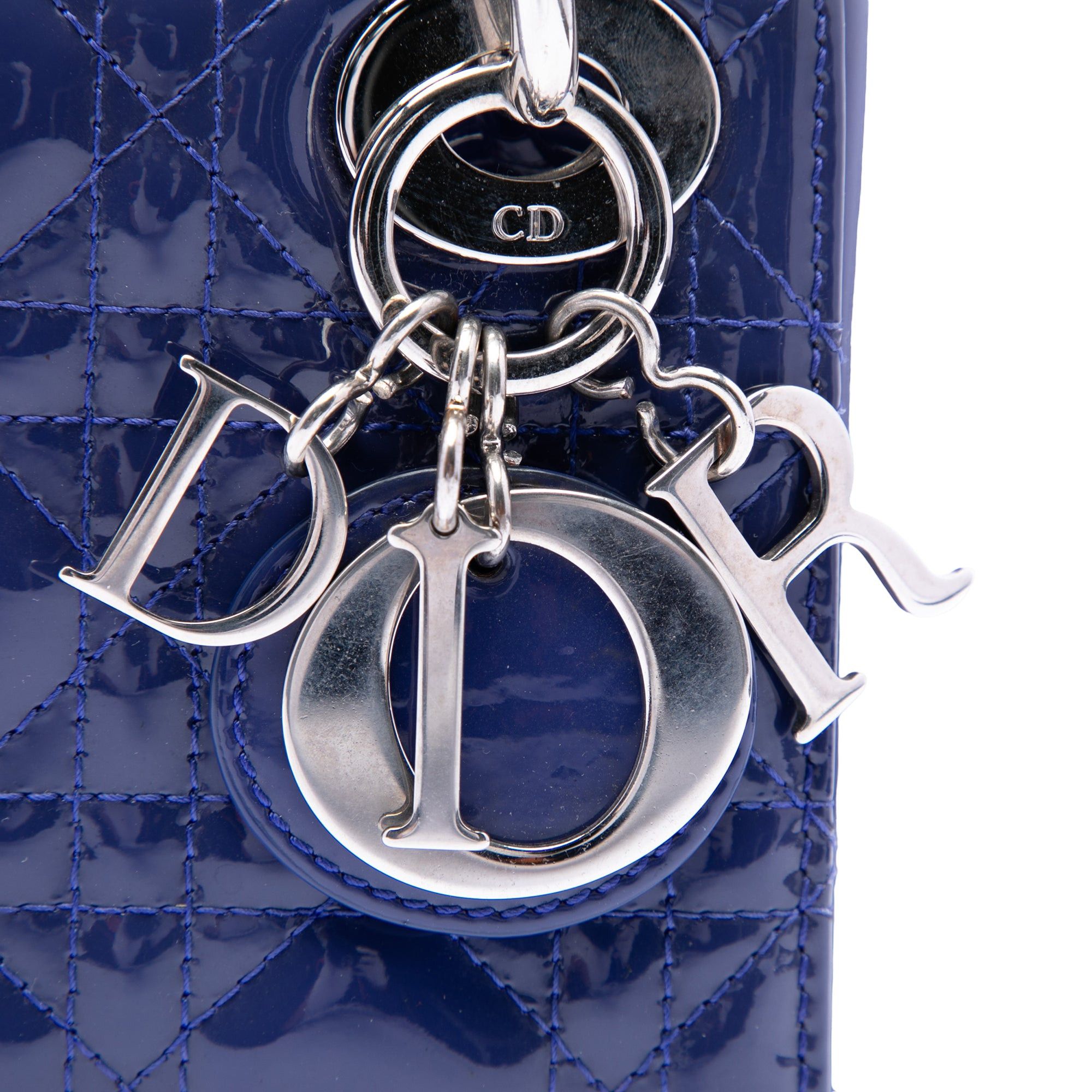 Dior Mini Patent Cannage Lady Dior Size ONE SIZE - 5 Thumbnail