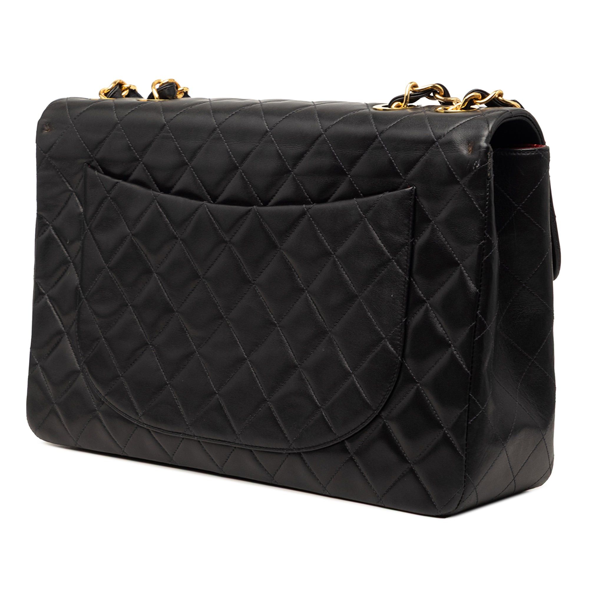 Chanel Maxi XL Classic Lambskin Single Flap Size ONE SIZE - 2 Thumbnail