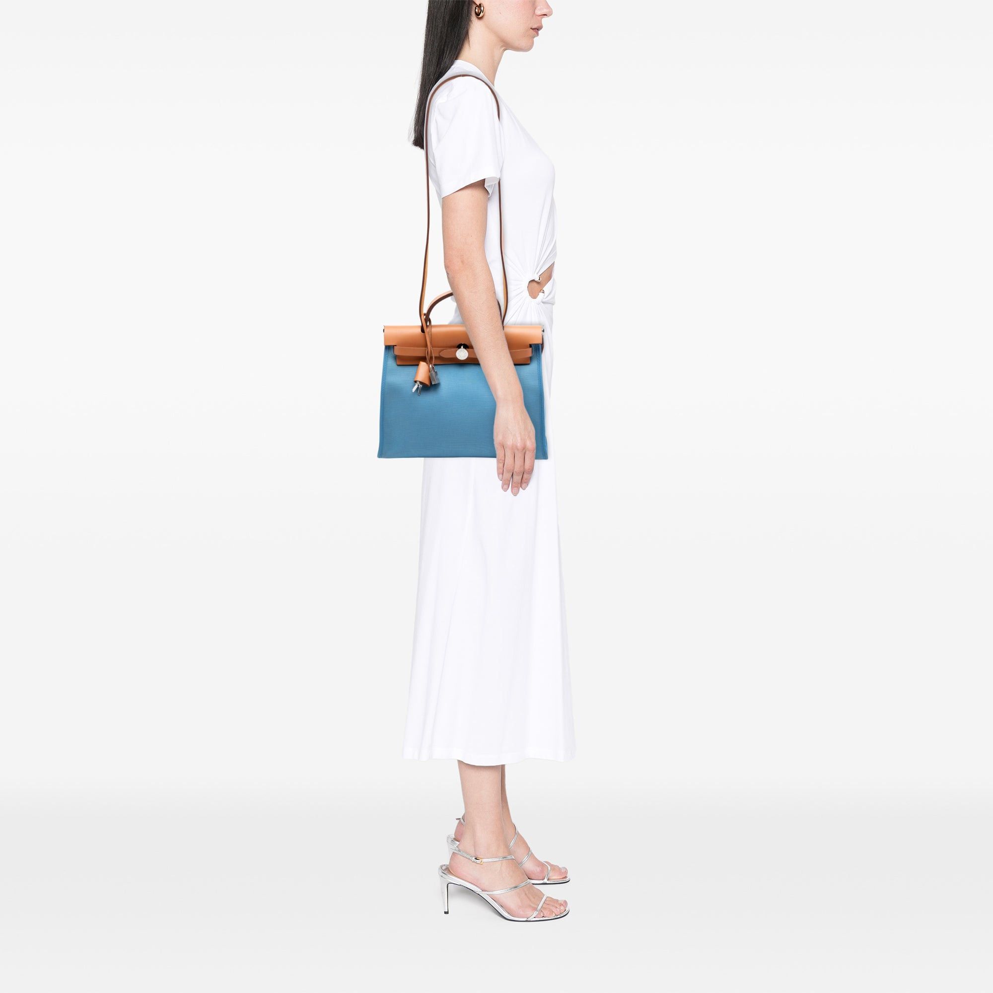 Hermes Toile Herbag Zip 31 Size ONE SIZE - 6 Thumbnail