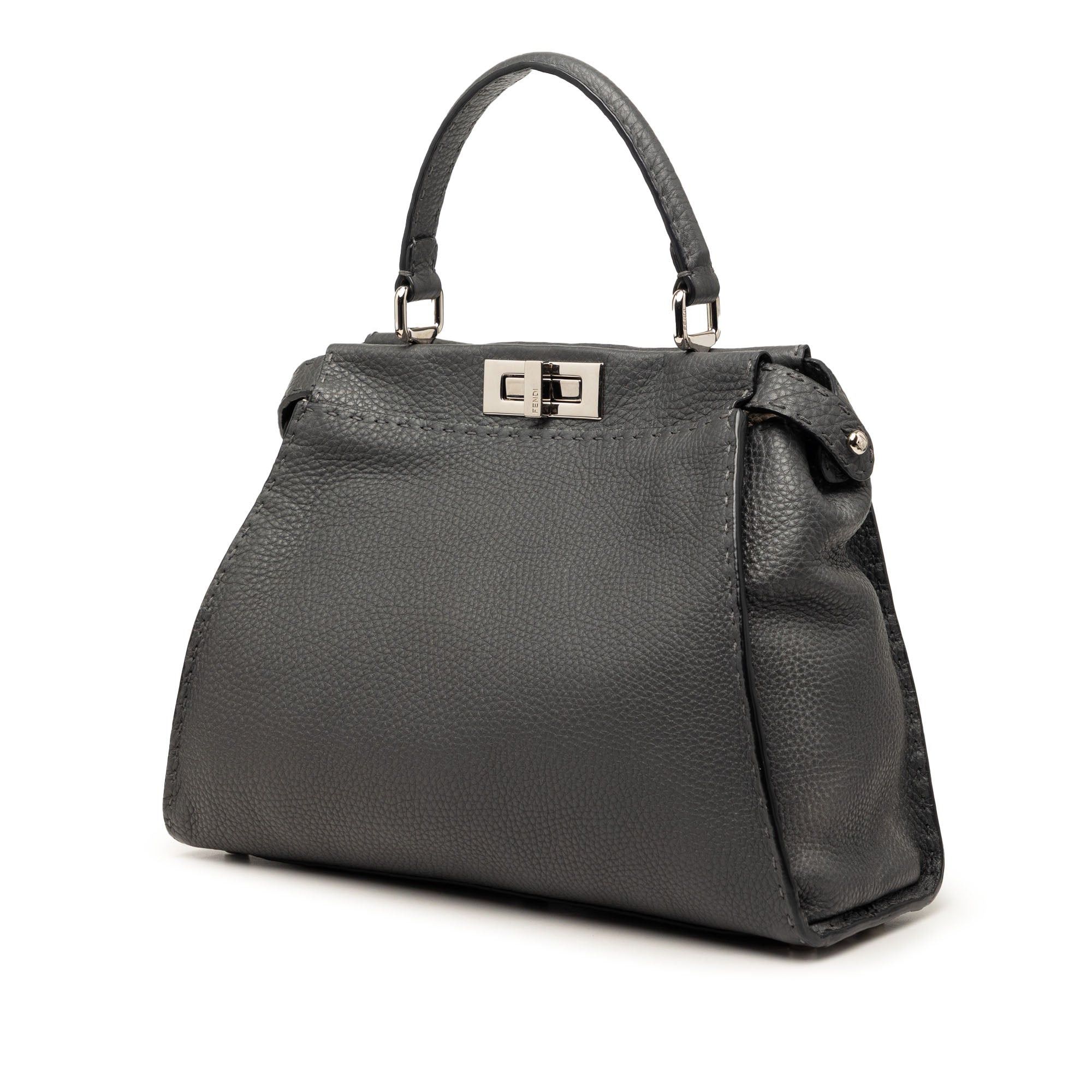 Fendi Medium Calfskin Peekaboo Iconic Satchel Size ONE SIZE - 2 Thumbnail