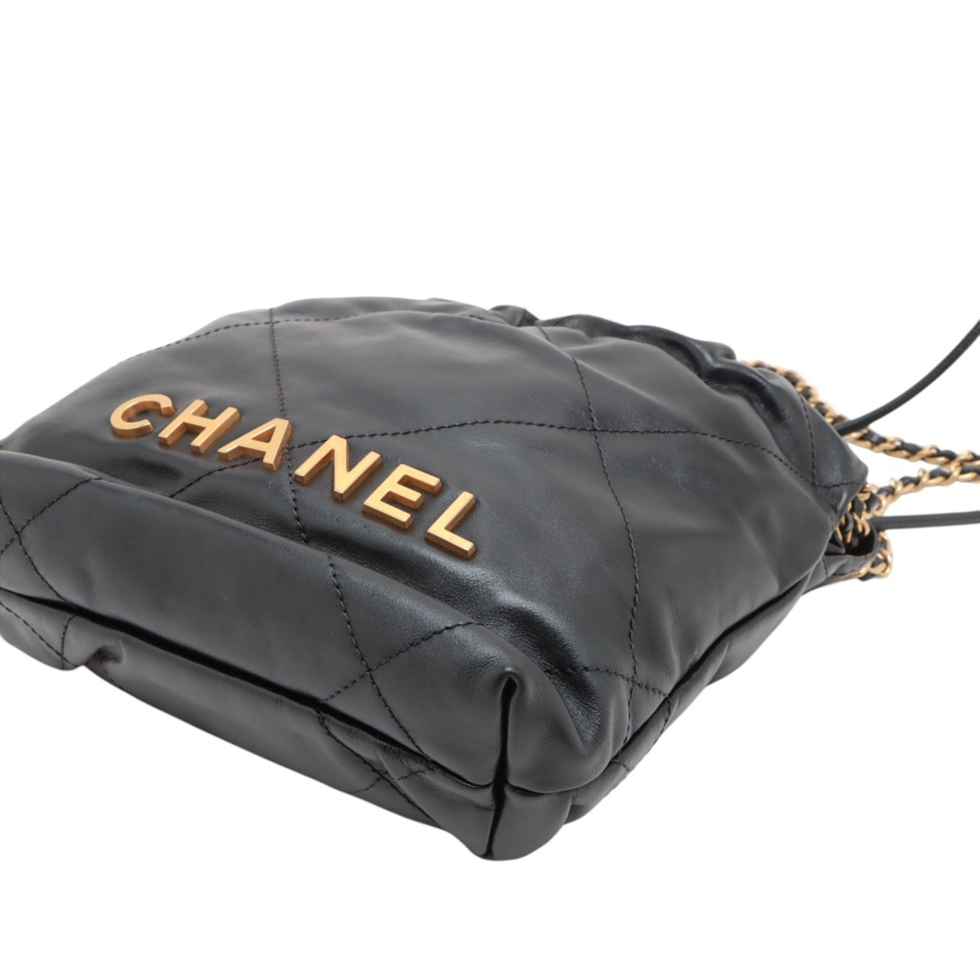 Chanel Mini Shiny Calfskin 22 Handbag Size ONE SIZE - 7 Thumbnail