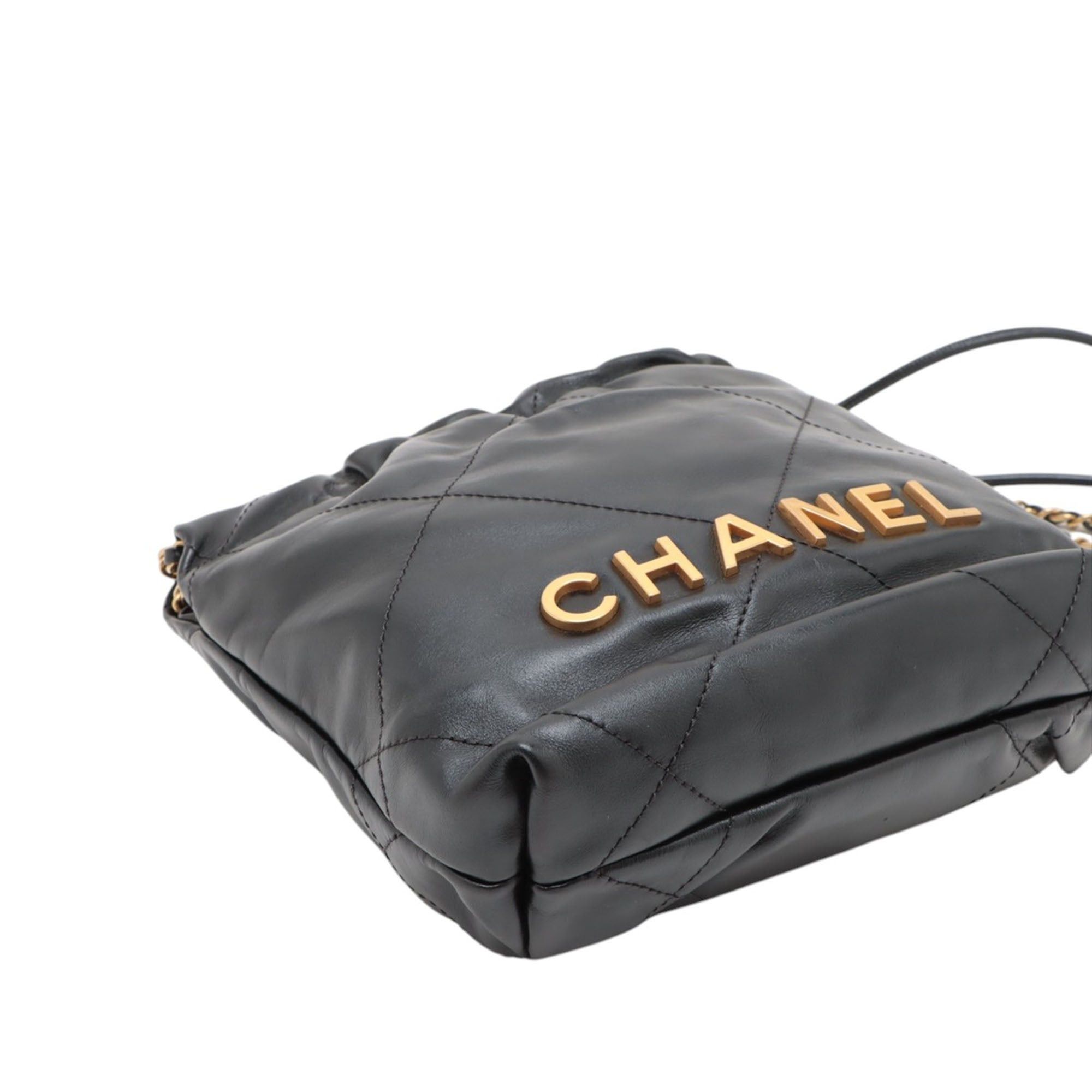 Chanel Mini Shiny Calfskin 22 Handbag Size ONE SIZE - 6 Thumbnail