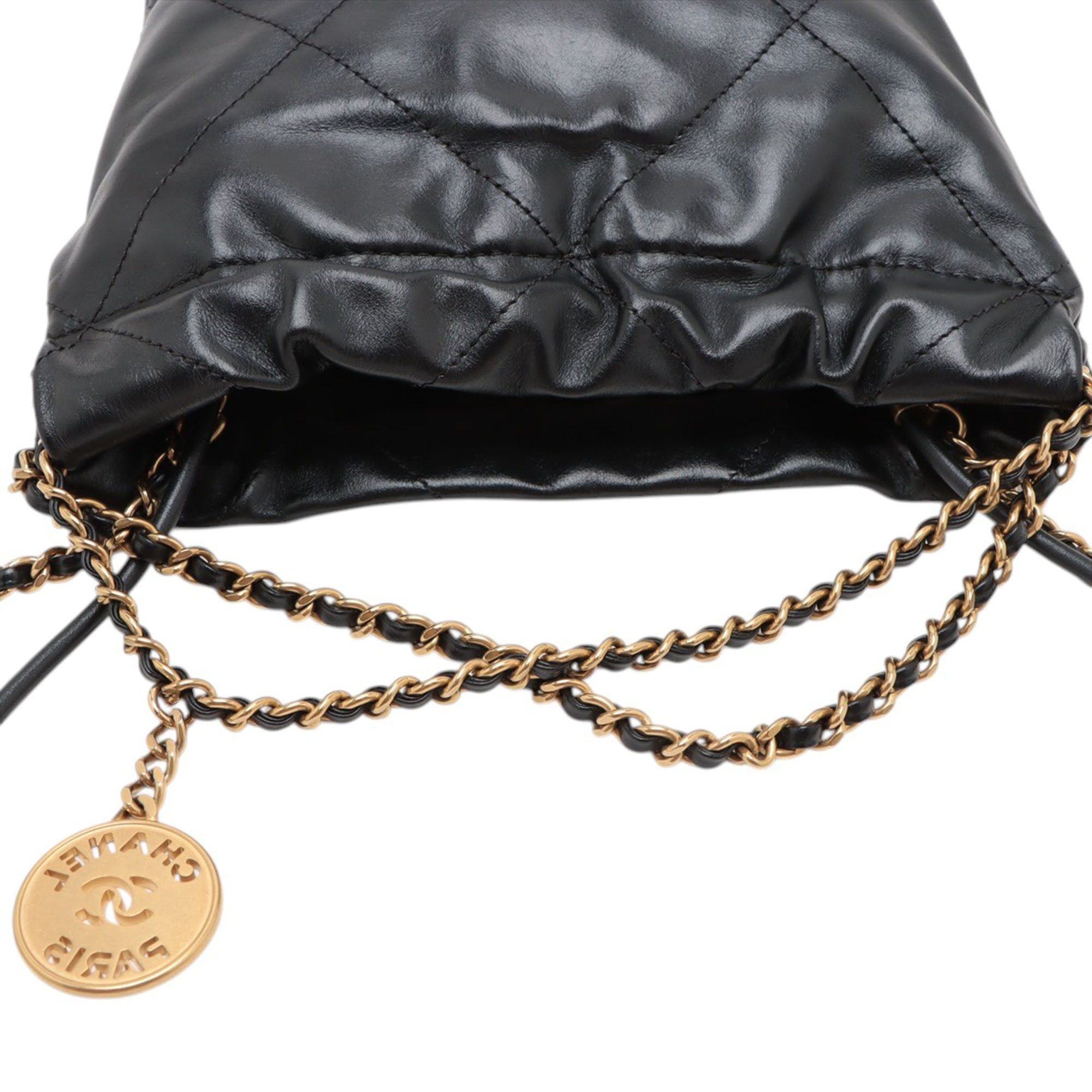 Chanel Mini Shiny Calfskin 22 Handbag Size ONE SIZE - 9 Thumbnail