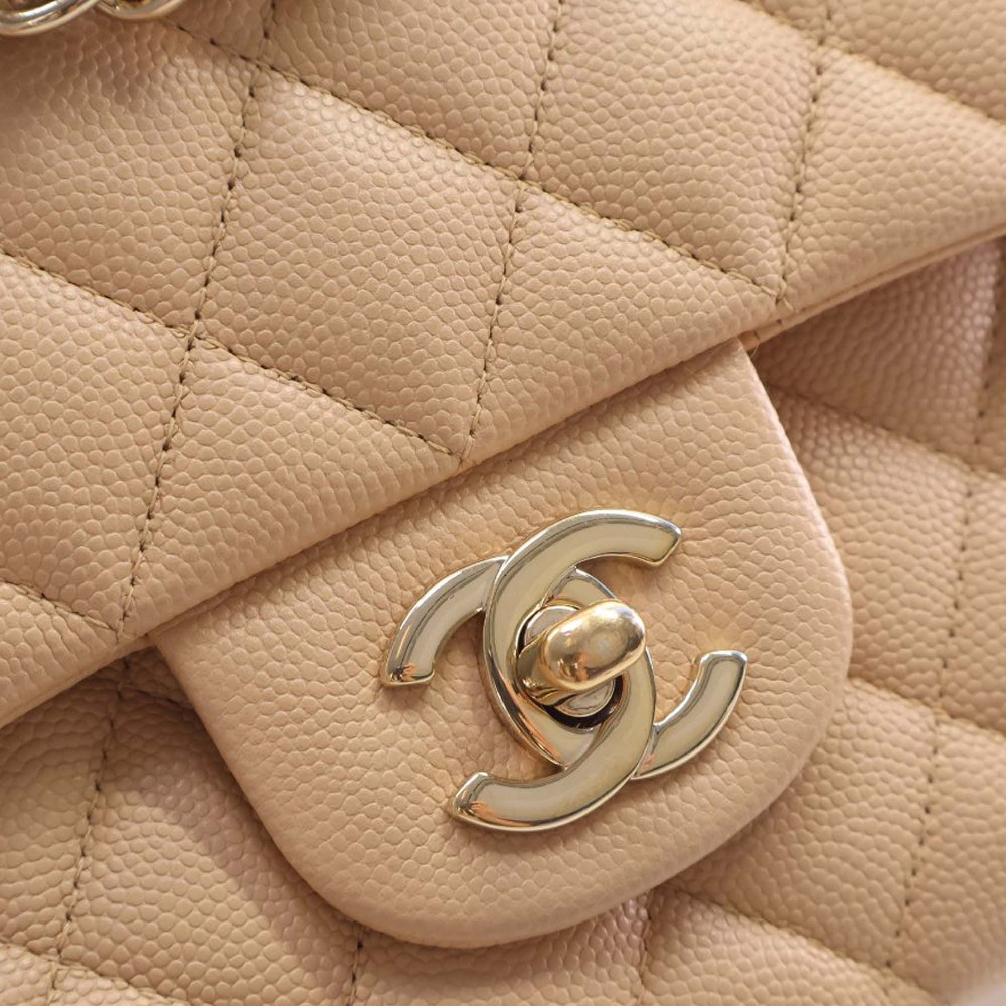 Chanel Medium Classic Caviar Double Flap Size ONE SIZE - 9 Thumbnail