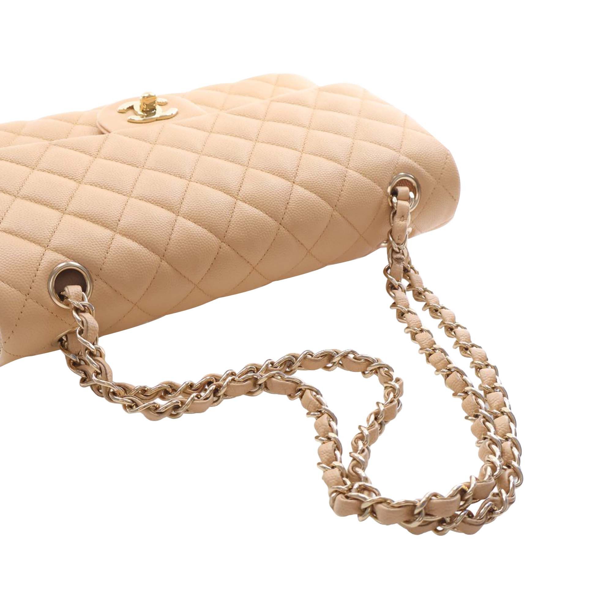 Chanel Medium Classic Caviar Double Flap Size ONE SIZE - 14 Thumbnail