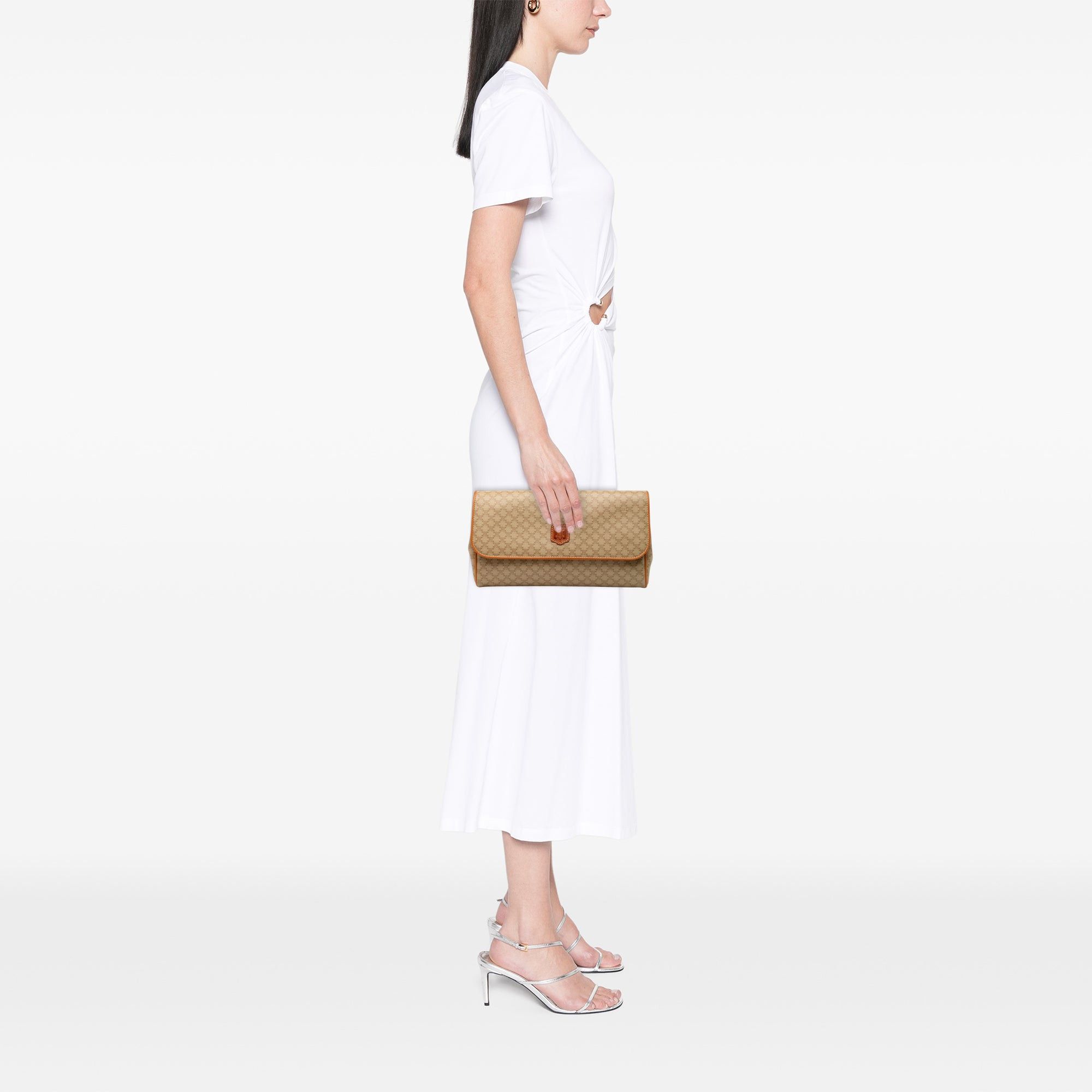 Celine Macadam Coated Canvas Clutch Size ONE SIZE - 7 Thumbnail