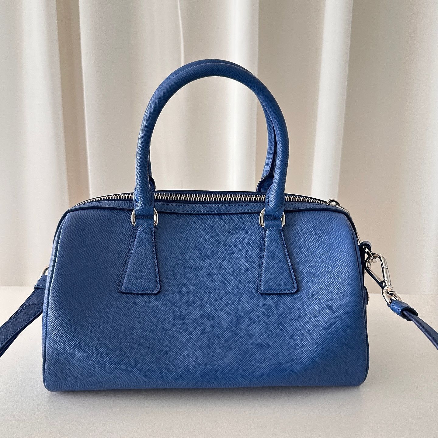Prada Prada Saffiano Leather Handle Bag Size ONE SIZE - 3 Thumbnail