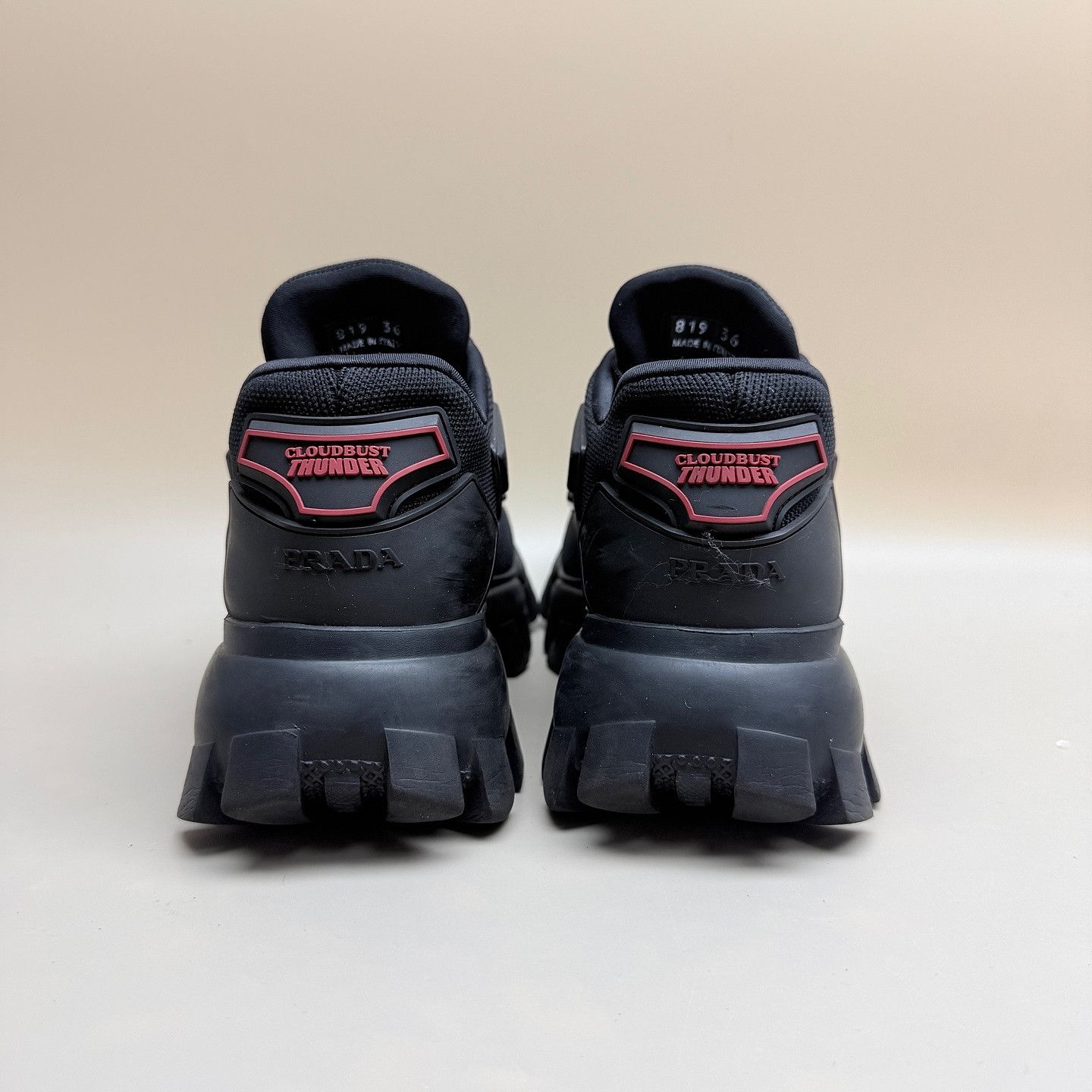 Prada Prada Cloudbust Thunder Low-Top Sneakers Size 36 Size US 6 / IT 36 - 3 Thumbnail