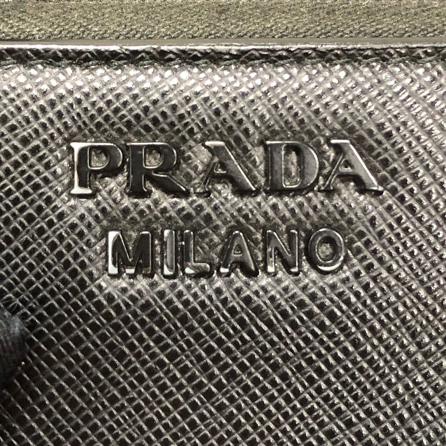 Prada Prada Saffiano Leather Zip Around Wallet Size ONE SIZE - 10 Thumbnail