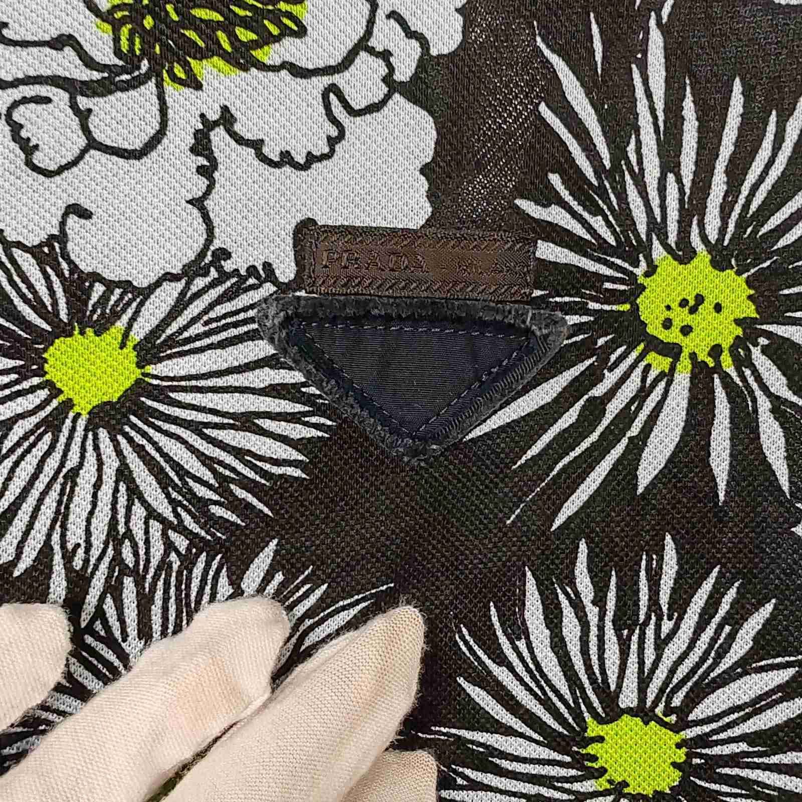 Prada Prada Floral Print Polo Shirt Size M Size US M / EU 48-50 / 2 - 3 Thumbnail
