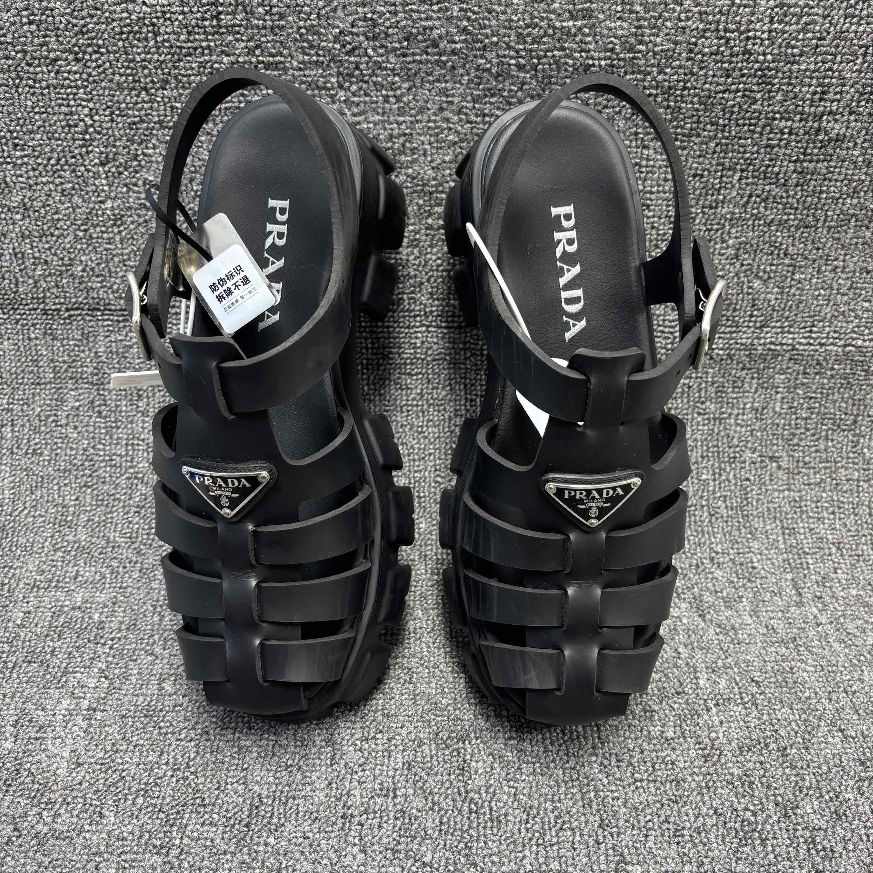 Prada Prada Monolith Sandals Size 40 Size US 10 / IT 40 - 10 Thumbnail