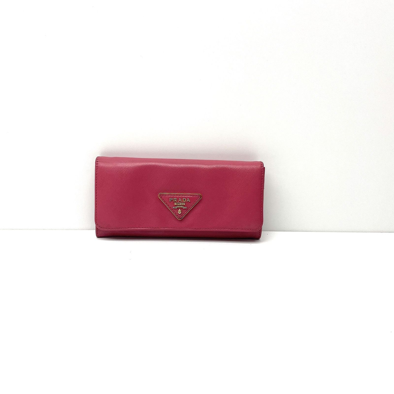 Prada Prada Saffiano Leather Long Wallet ONE SIZE Size ONE SIZE - 2 Thumbnail