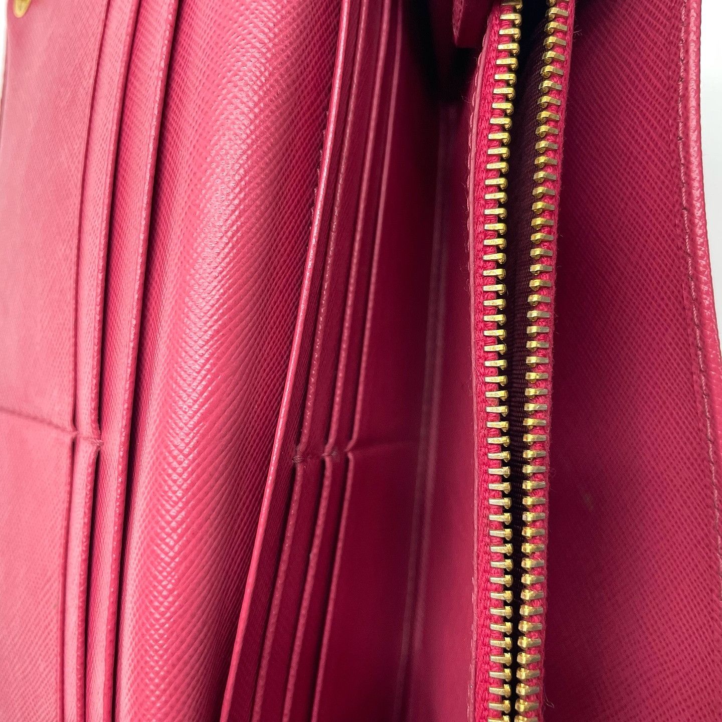 Prada Prada Saffiano Leather Long Wallet ONE SIZE Size ONE SIZE - 5 Thumbnail