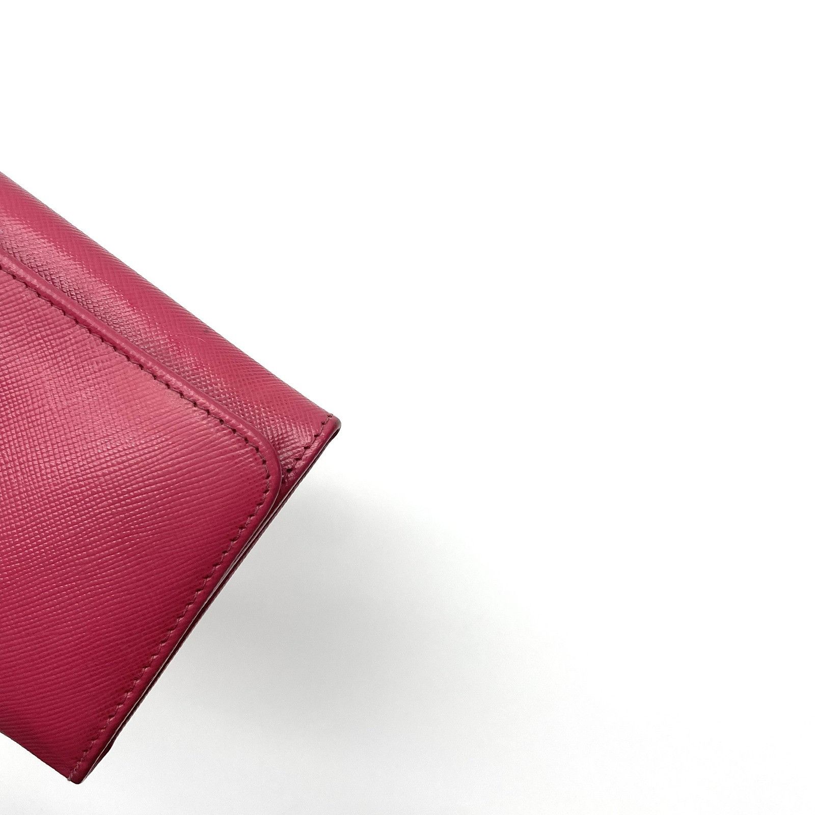 Prada Prada Saffiano Leather Long Wallet ONE SIZE Size ONE SIZE - 8 Thumbnail