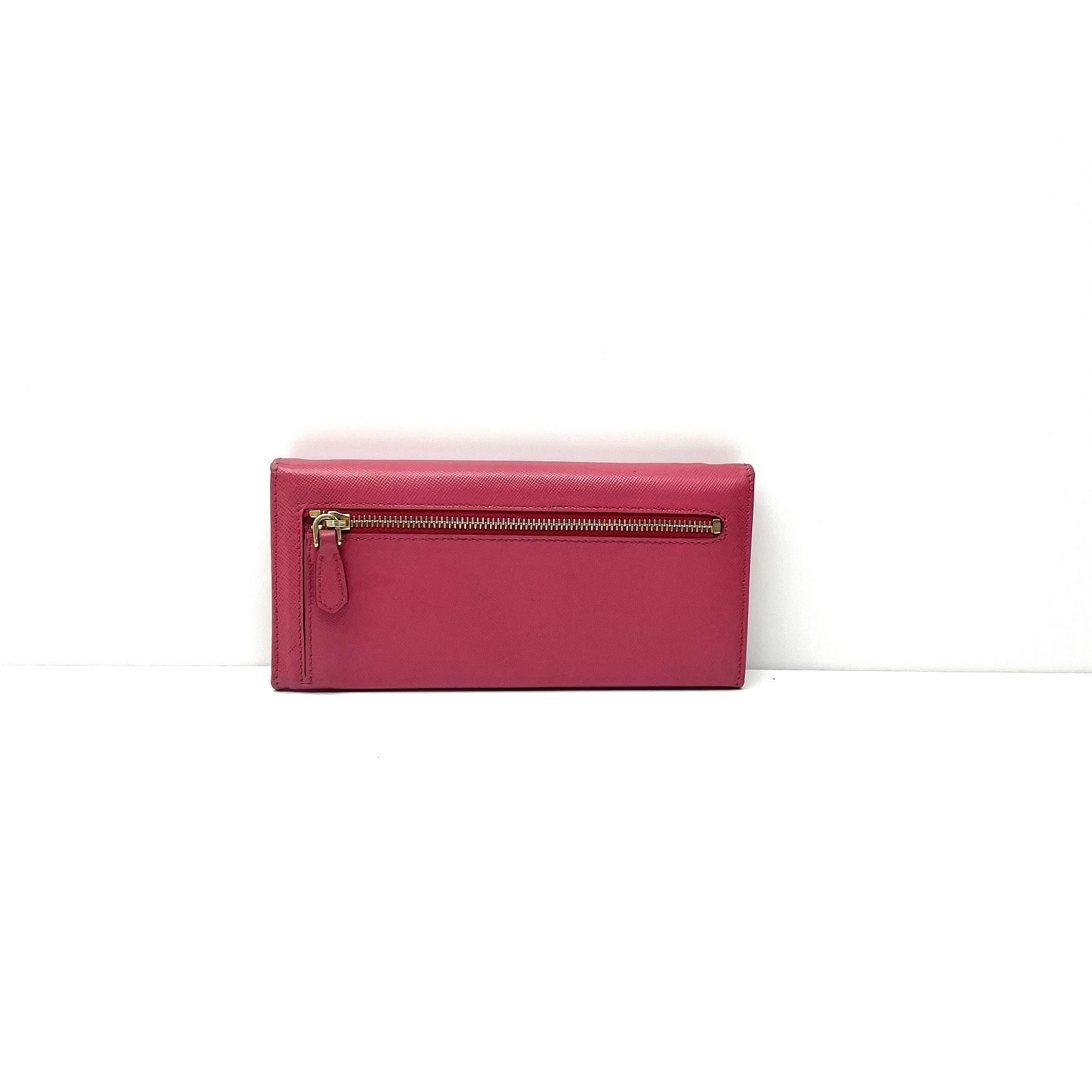Prada Prada Saffiano Leather Long Wallet ONE SIZE Size ONE SIZE - 3 Thumbnail
