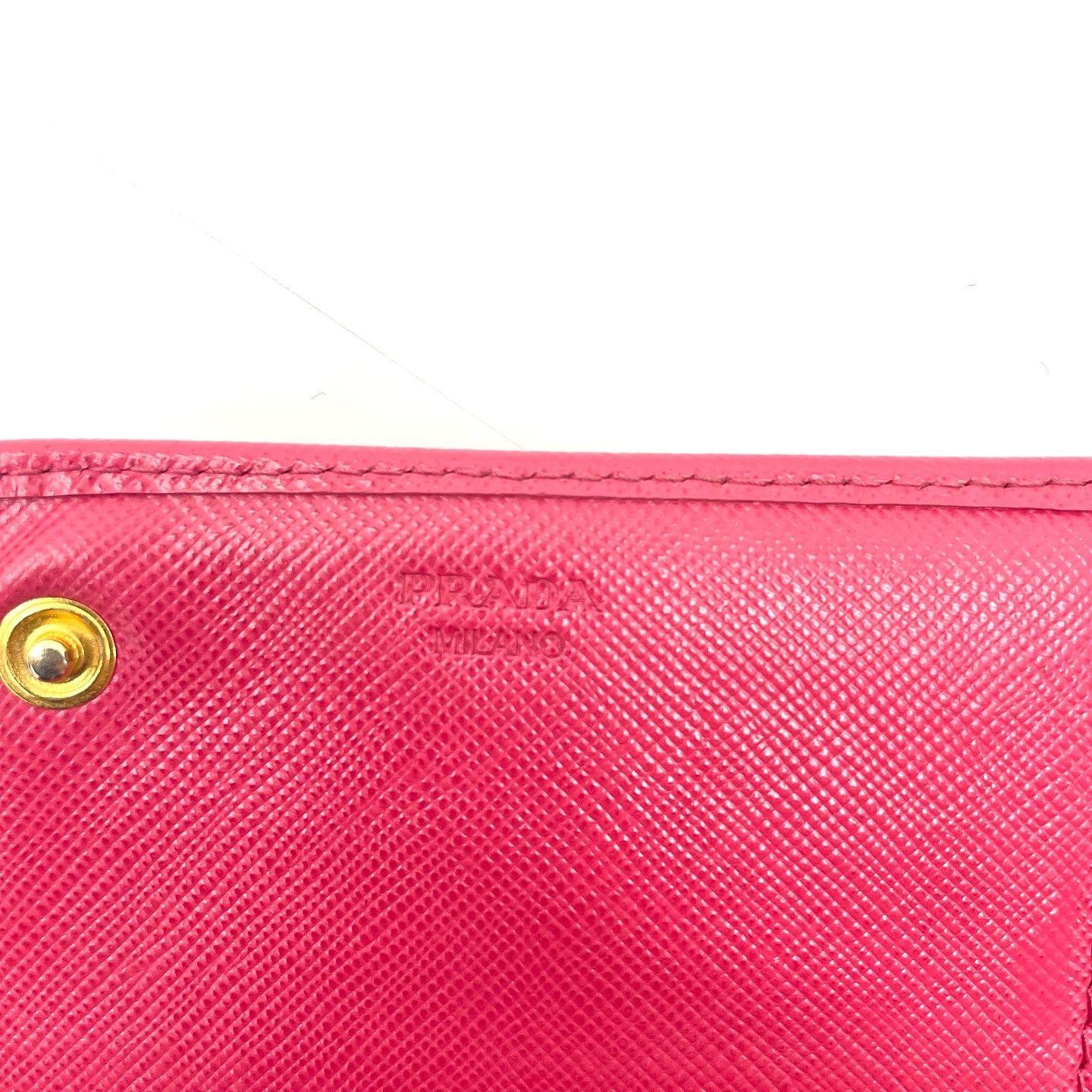 Prada Prada Saffiano Leather Long Wallet ONE SIZE Size ONE SIZE - 9 Thumbnail