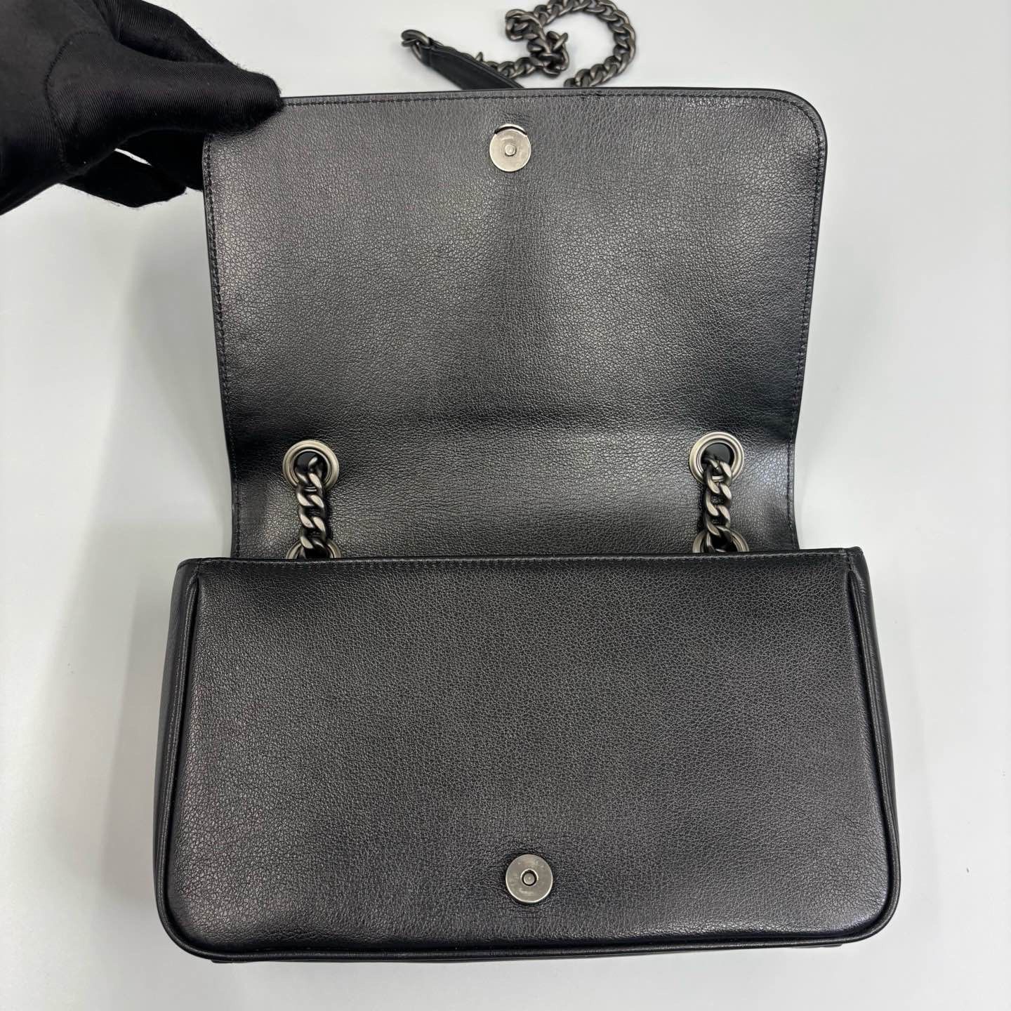 Prada Prada Studded Leather Shoulder Bag One Size Size ONE SIZE - 9 Thumbnail