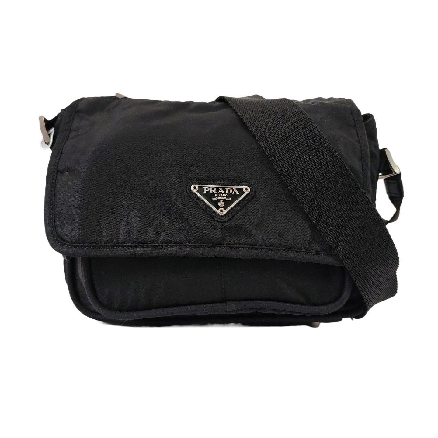 Prada Prada Nylon Logo Crossbody Bag Size ONE SIZE - 10 Thumbnail
