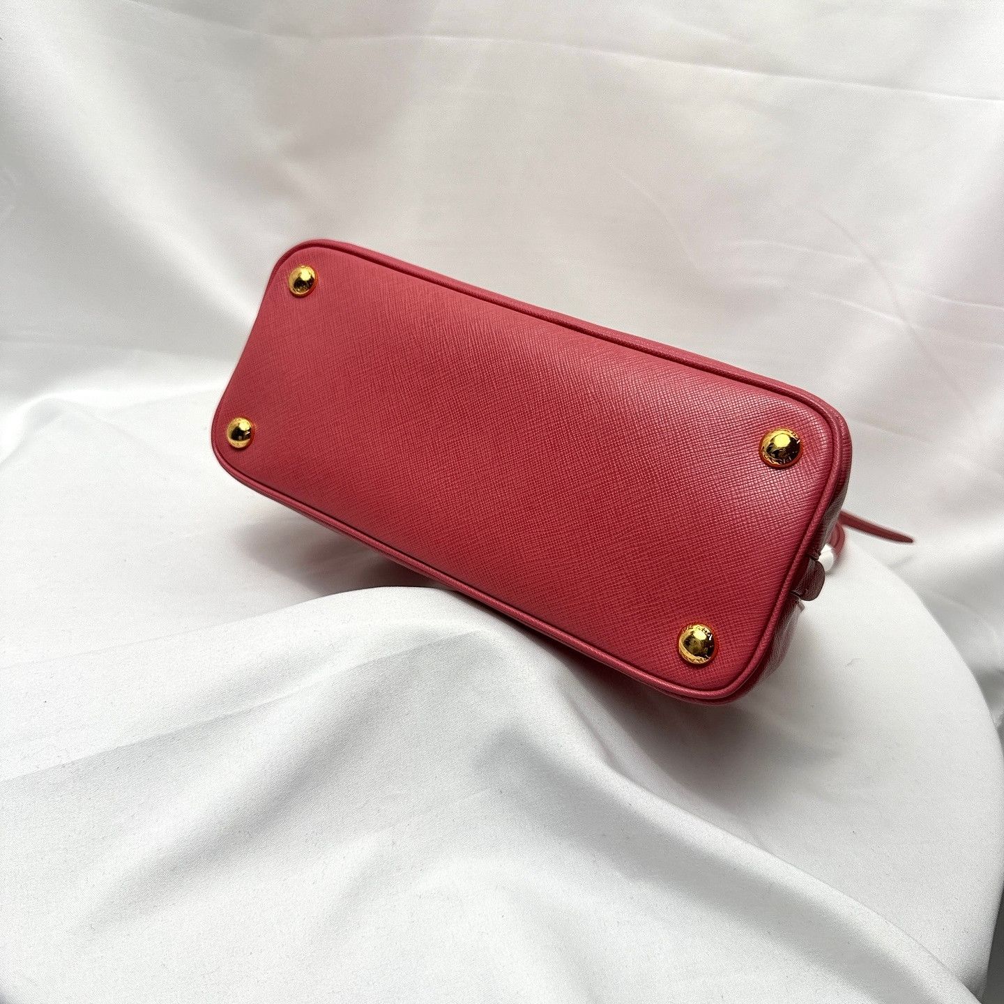 Prada Prada Pink Saffiano Handle Bag Size ONE SIZE - 7 Thumbnail