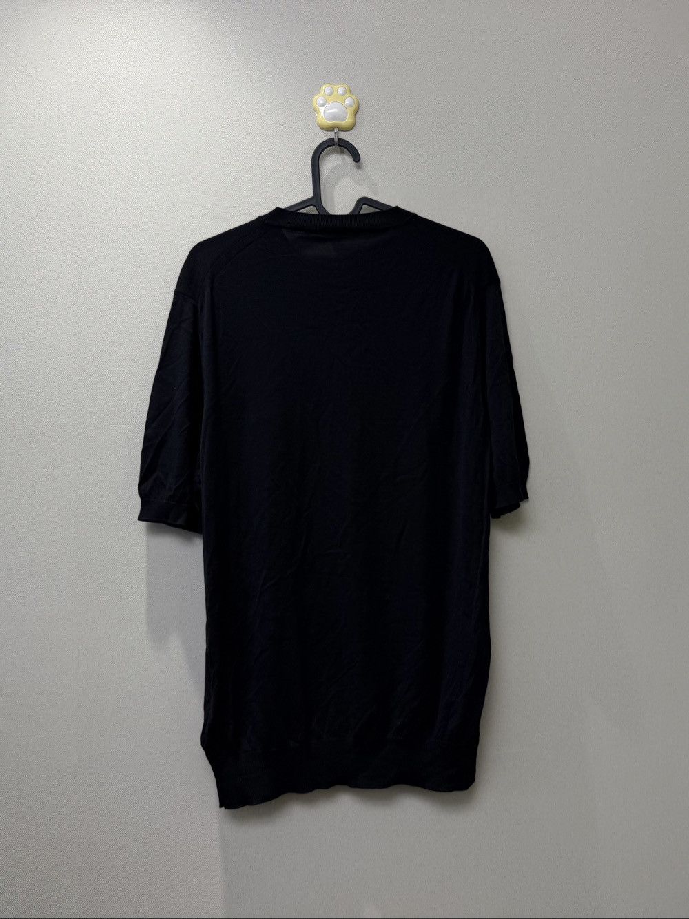Prada Prada Embroidered Wool Short Sleeve Sweater Size 52 Size US L / EU 52-54 / 3 - 2 Thumbnail