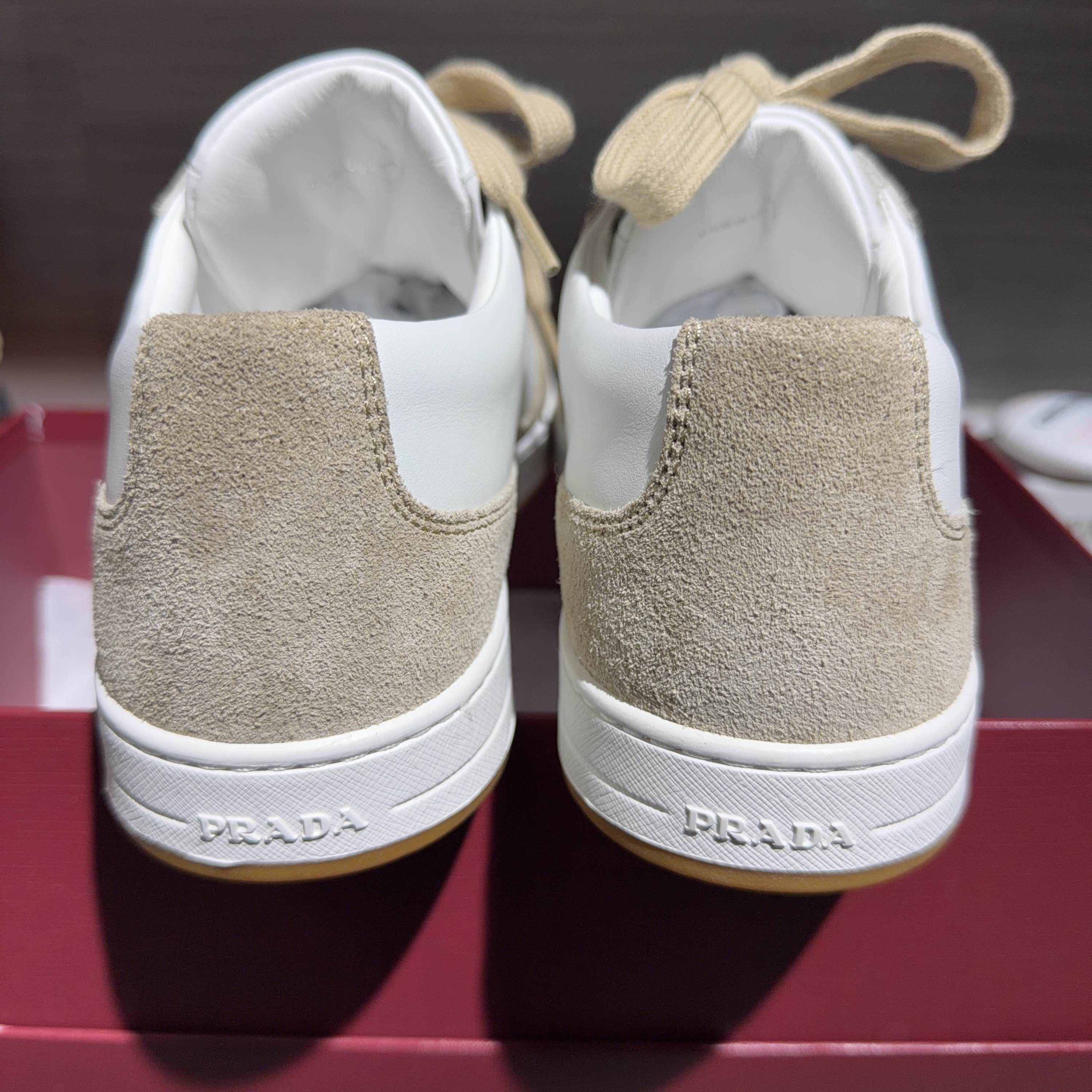 Prada Prada Suede Panel Low-Top Sneakers US 11 Size US 11 / EU 44 - 3 Thumbnail