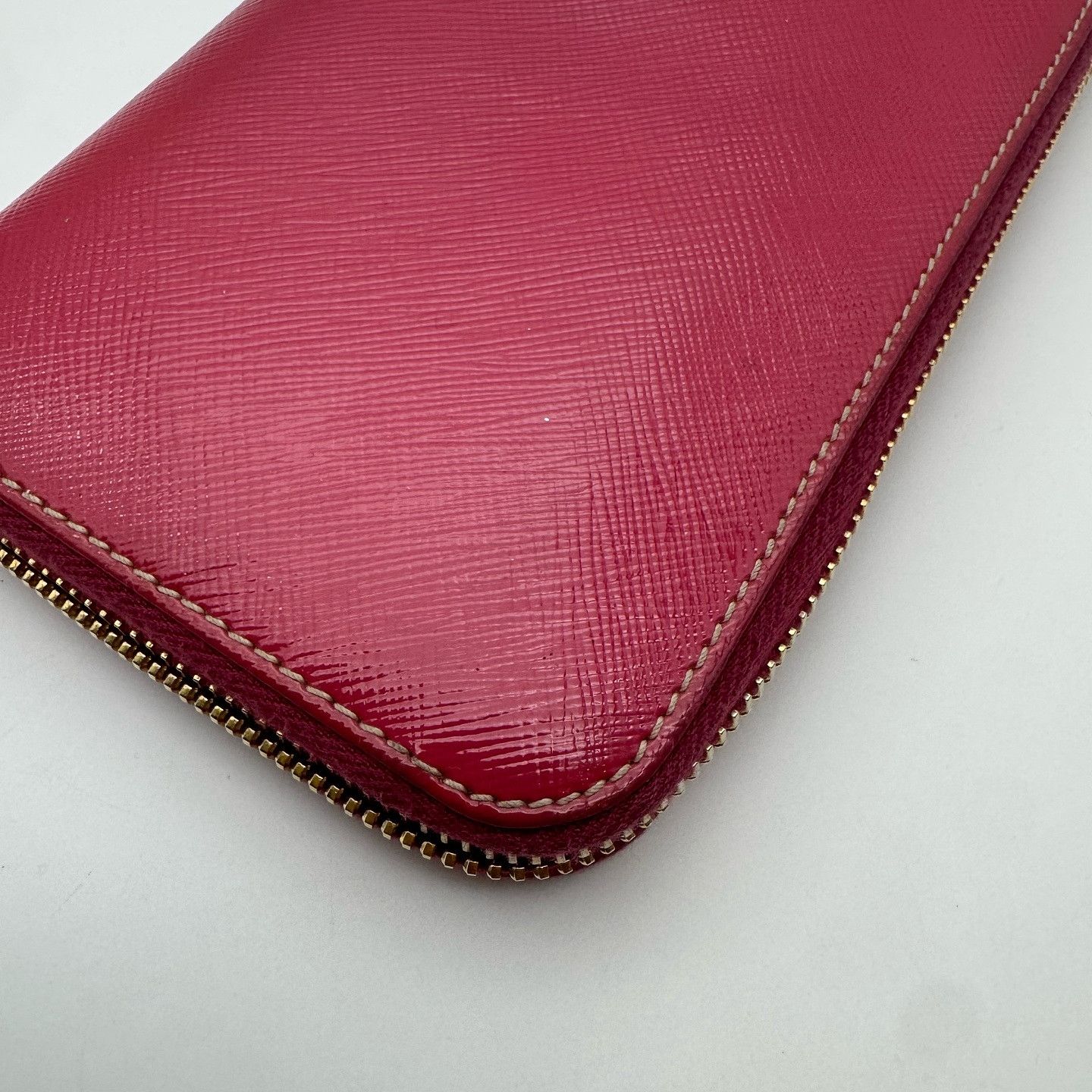 Prada Prada Saffiano Triangle Logo Long Wallet One Size Size ONE SIZE - 13 Thumbnail