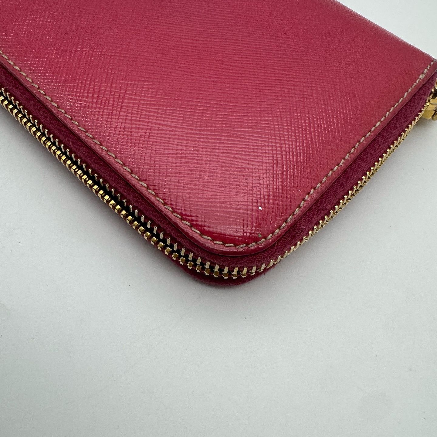 Prada Prada Saffiano Triangle Logo Long Wallet One Size Size ONE SIZE - 12 Thumbnail