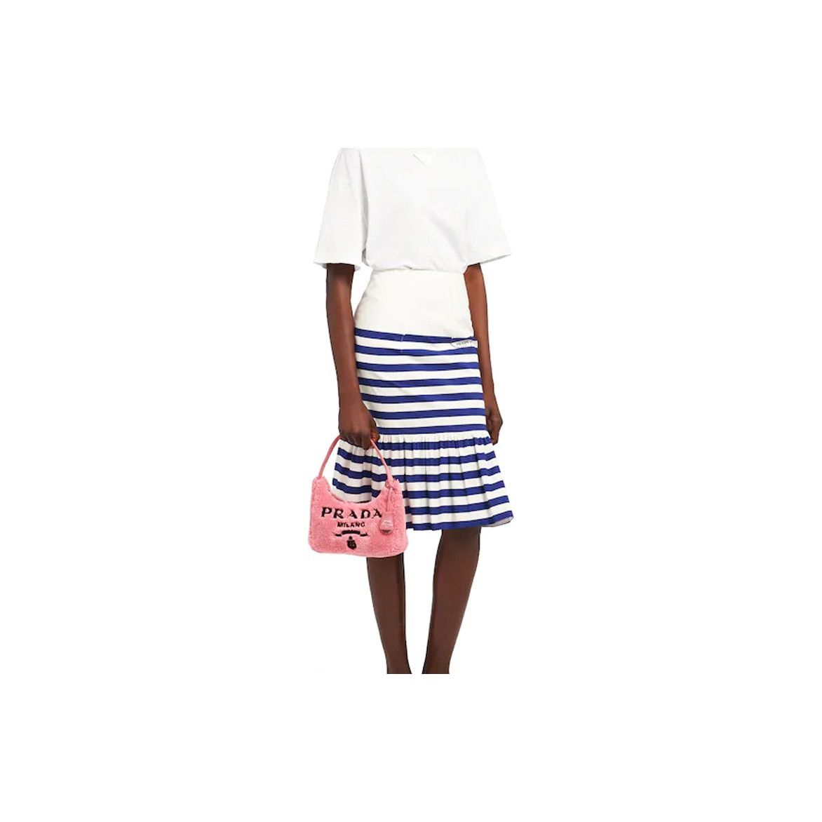 Prada Prada Re-Edition 2000 Terry Mini Bag Pink Size ONE SIZE - 9 Thumbnail