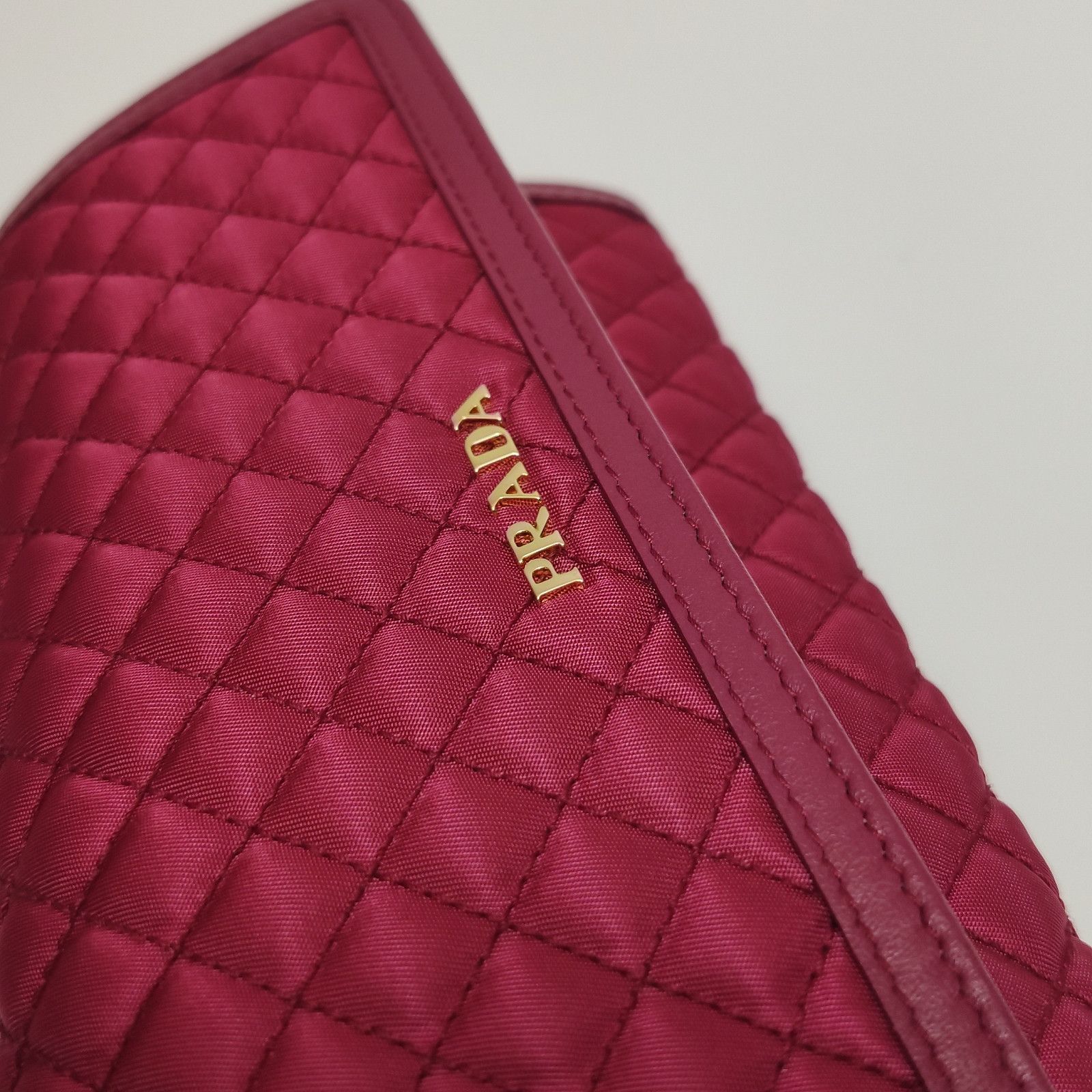 Prada Prada Quilted Tessuto Long Wallet ONE SIZE Size ONE SIZE - 16 Thumbnail