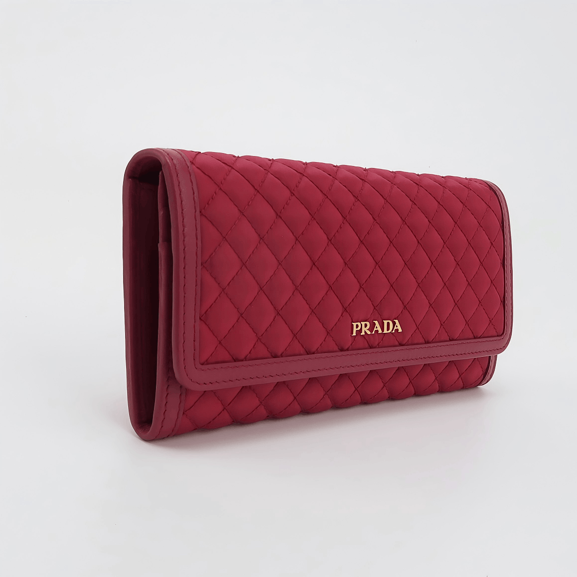 Prada Prada Quilted Tessuto Long Wallet ONE SIZE Size ONE SIZE - 5 Thumbnail